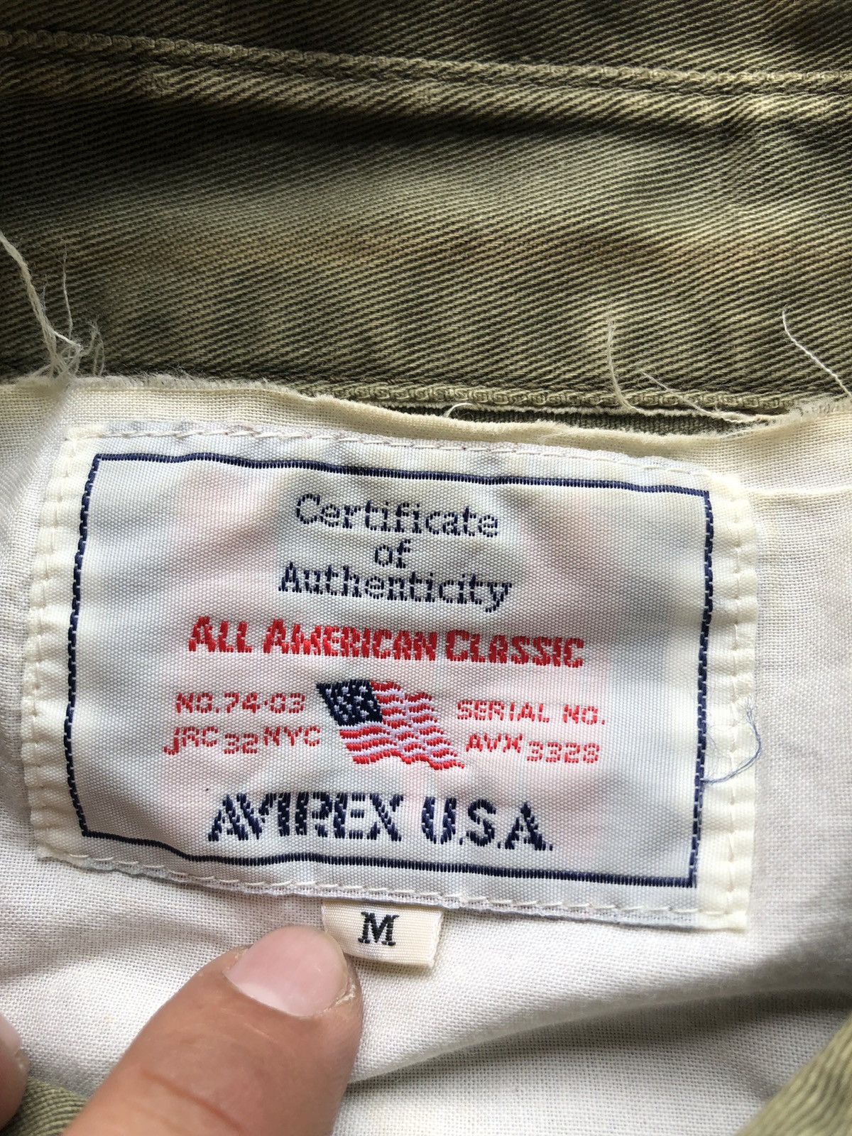 Avirex Vintage Avirex Army Jacket Size US M / EU 48-50 / 2 - 14 Thumbnail