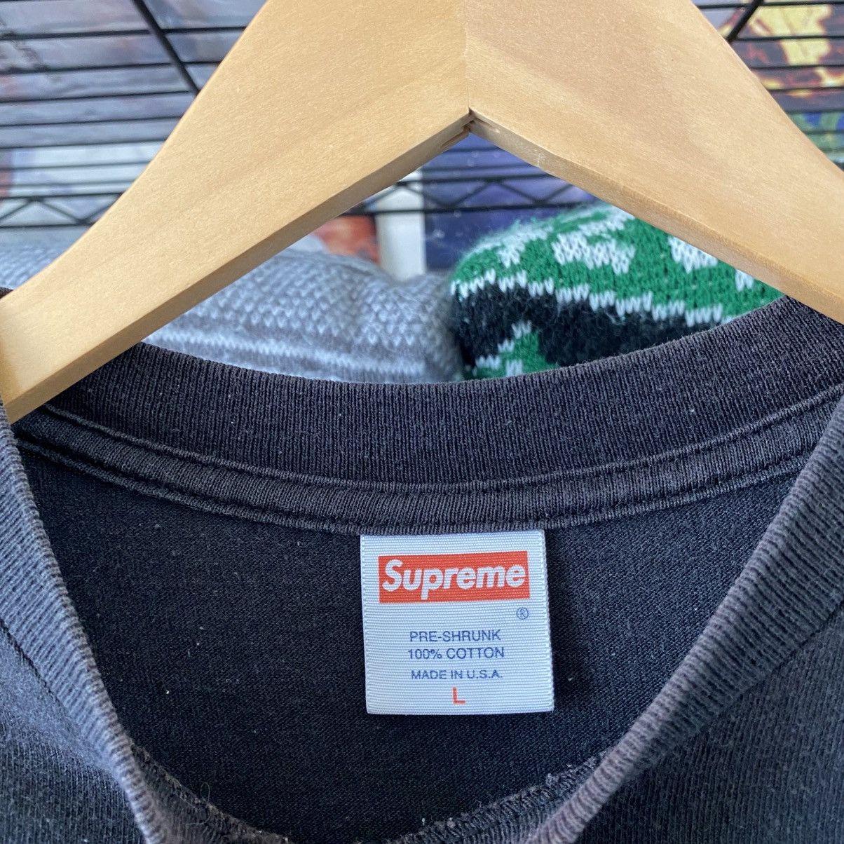 Supreme Vintage Supreme Restless Youth T-Shirt Black 2005 Size US L / EU 52-54 / 3 - 3 Thumbnail