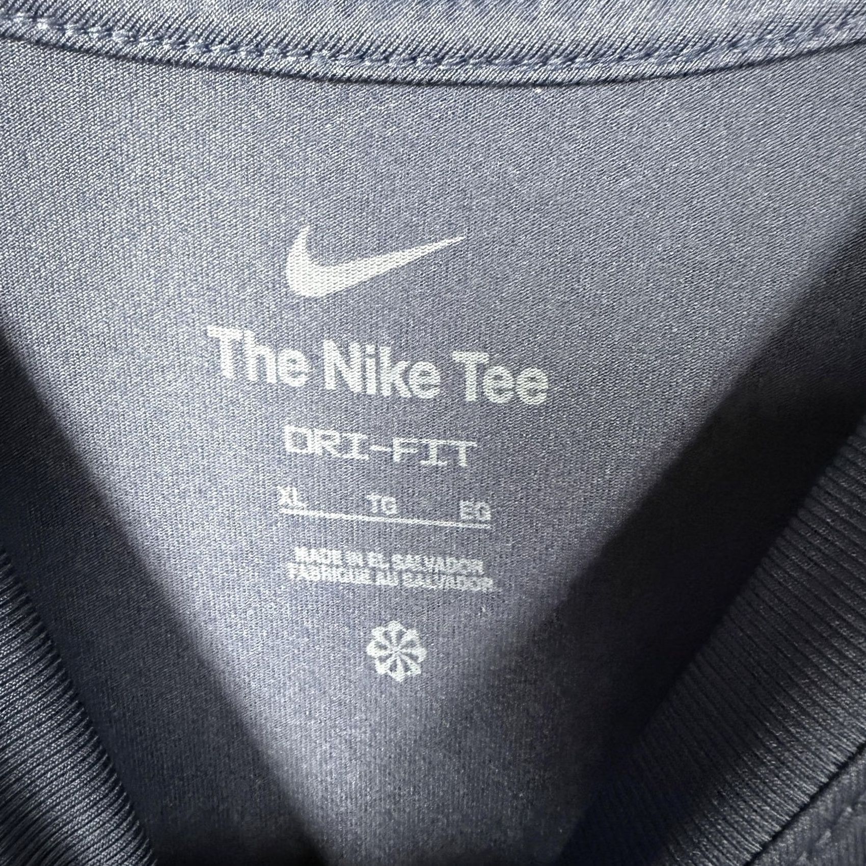 Nike Nike Dri-FIT Shirt Mens XL Blue Short Sleeve Swoosh Athletic Training Tee Sporty Size US XL / EU 56 / 4 - 4 Thumbnail