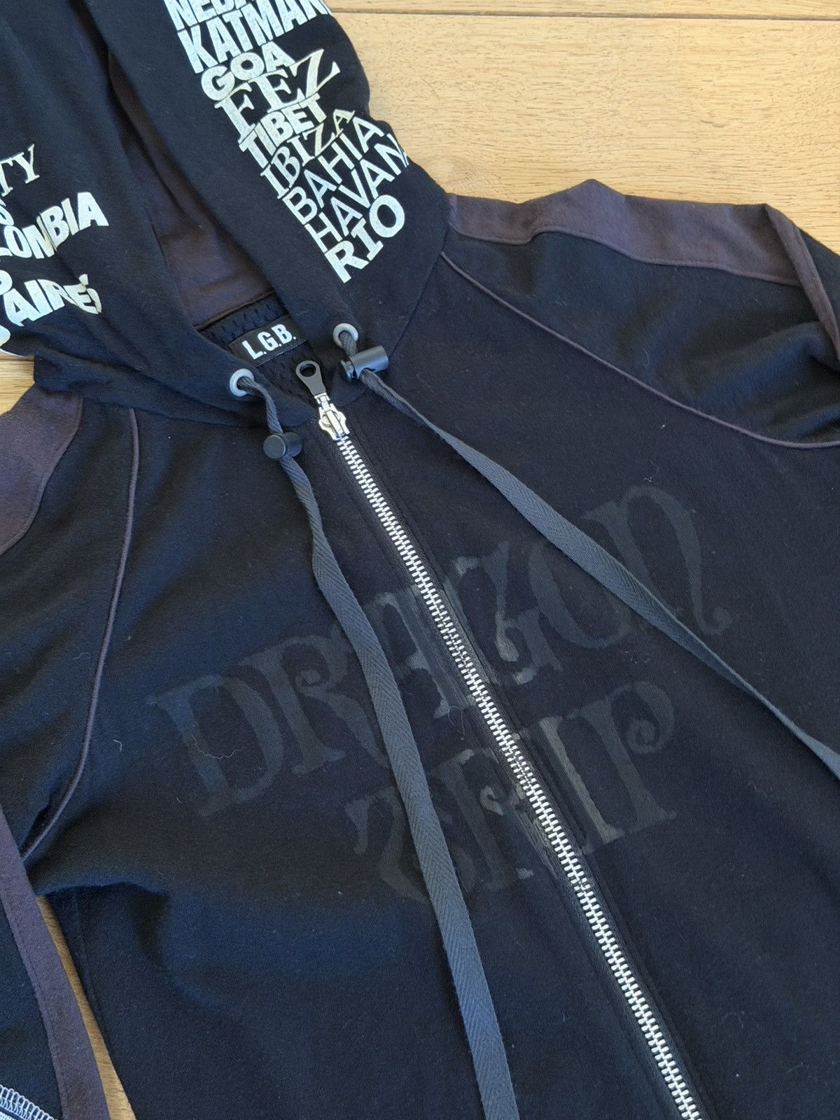 Le Grande Bleu (L.G.B.) L.g.b dragon hooded dress Size S / US 4 / IT 40 - 4 Thumbnail