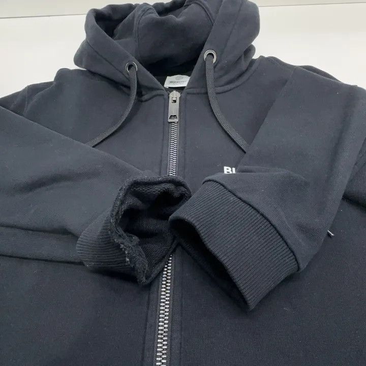 Burberry Burberry Burberry Black Letter Print Zip-Up Hoodie-2507 Size US S / EU 44-46 / 1 - 6 Thumbnail
