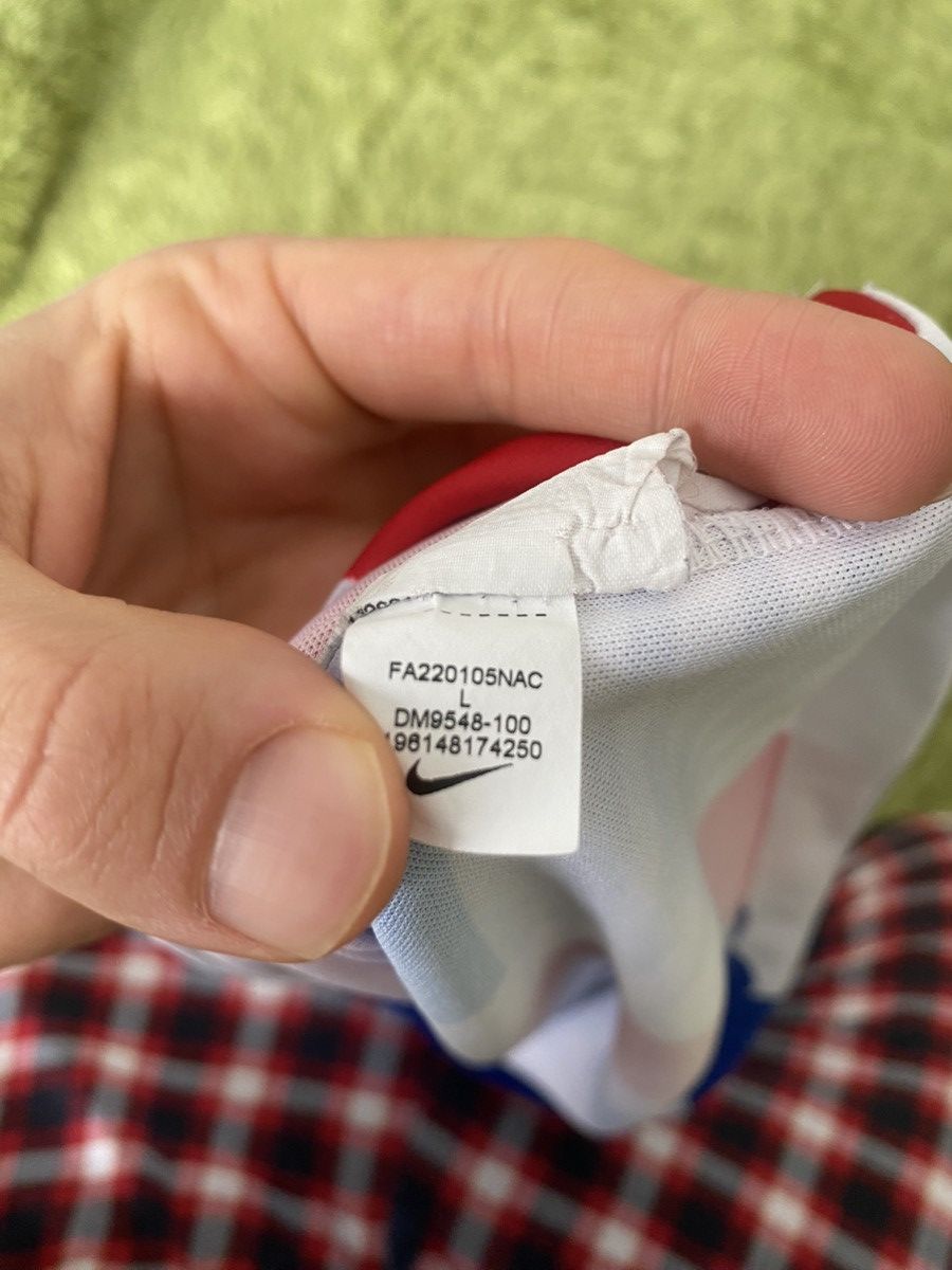 Nike France Pre-Match Shirt 2022/23 💎 Size US L / EU 52-54 / 3 - 4 Thumbnail