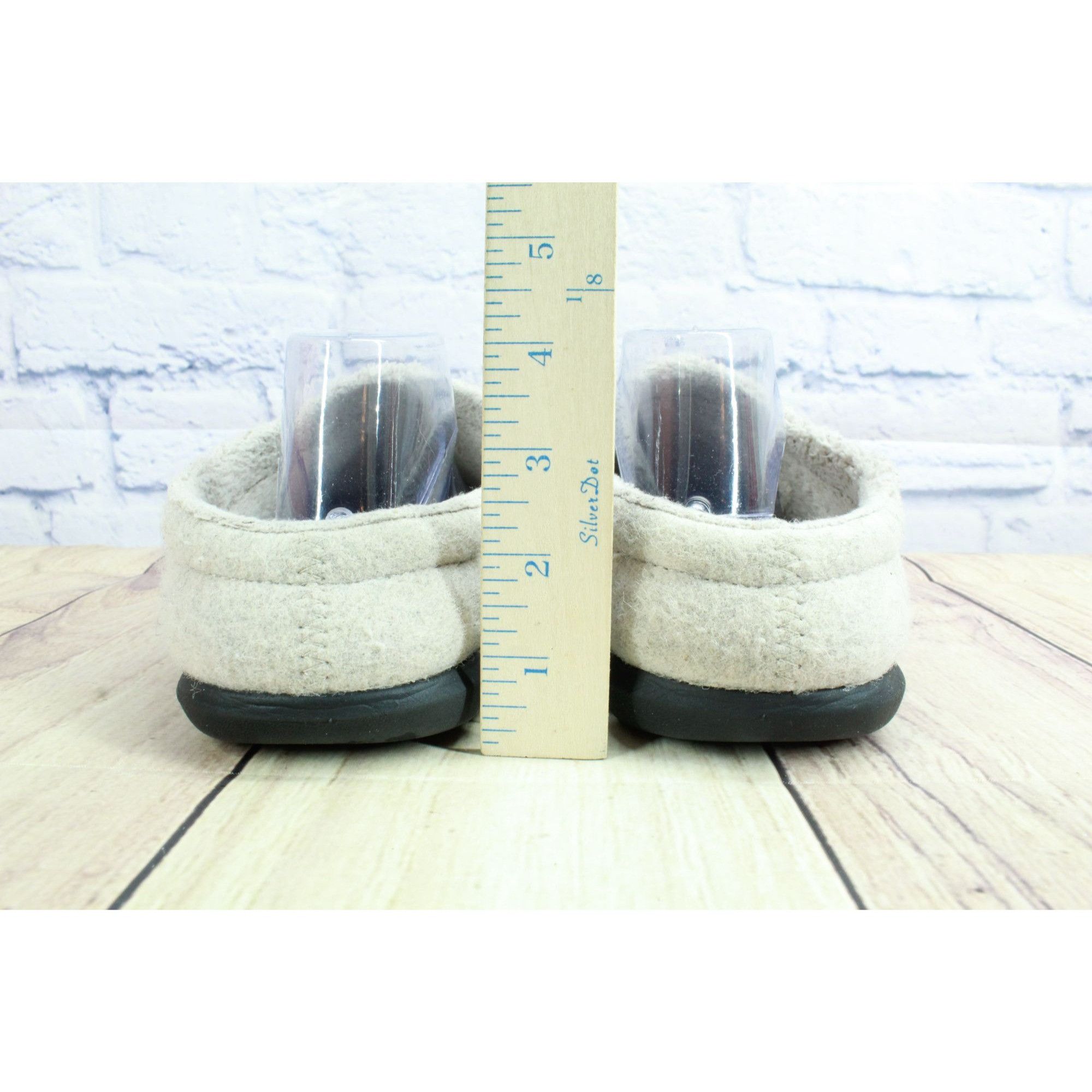 L.L. Bean LL Bean Wool Floral Motif Cozy Daybreak Slipper Scuffs Size US 11 / IT 41 - 6 Thumbnail