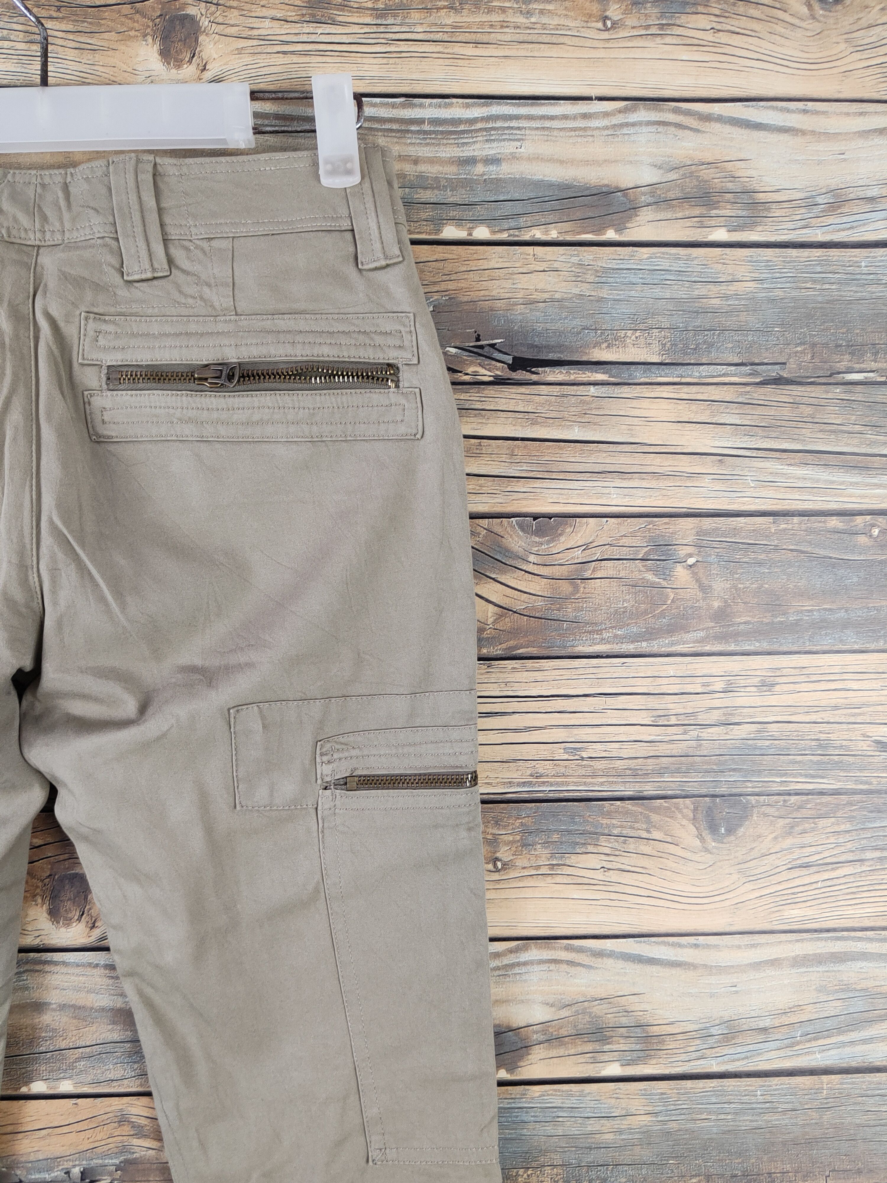 Ralph Lauren DLL Ralph Lauren Beige Multipocket Tactical Cargo Pants #189 Size 26" / US 2 / IT 38 - 10 Thumbnail