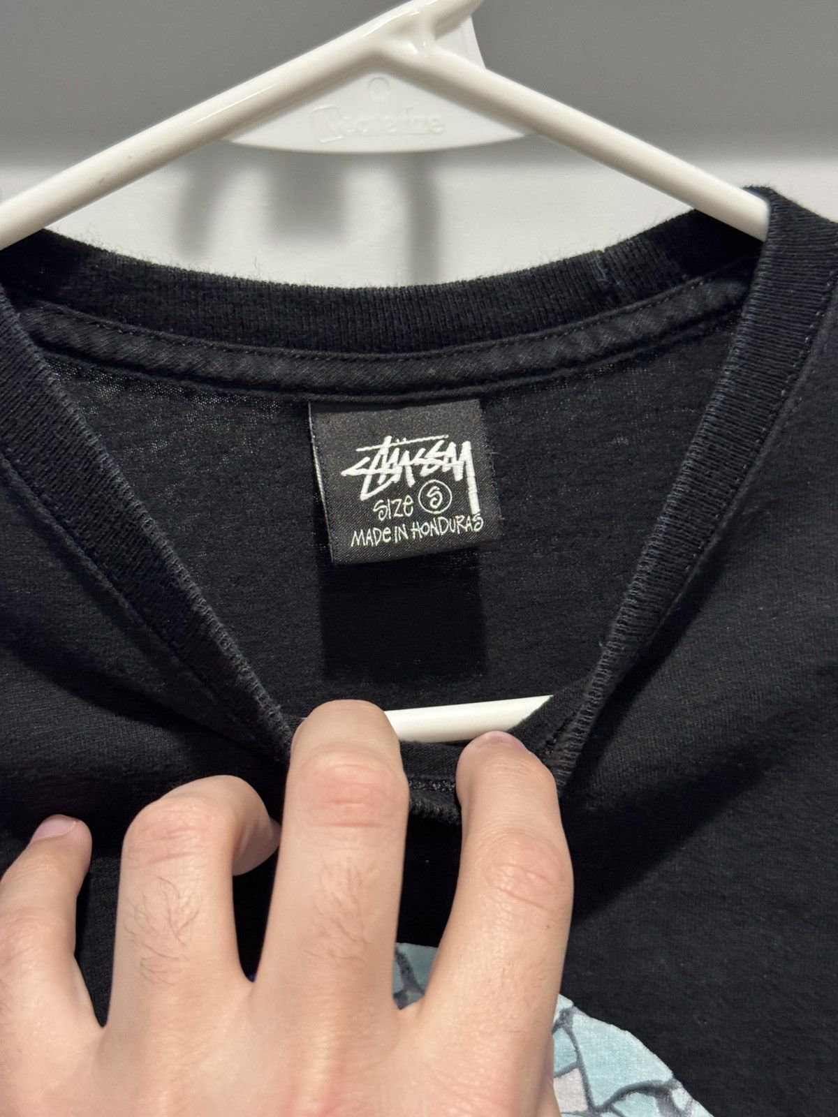 Stussy Stussy Mens Mosaic Tee Black Size S Small (fits XS) Size US S / EU 44-46 / 1 - 6 Thumbnail