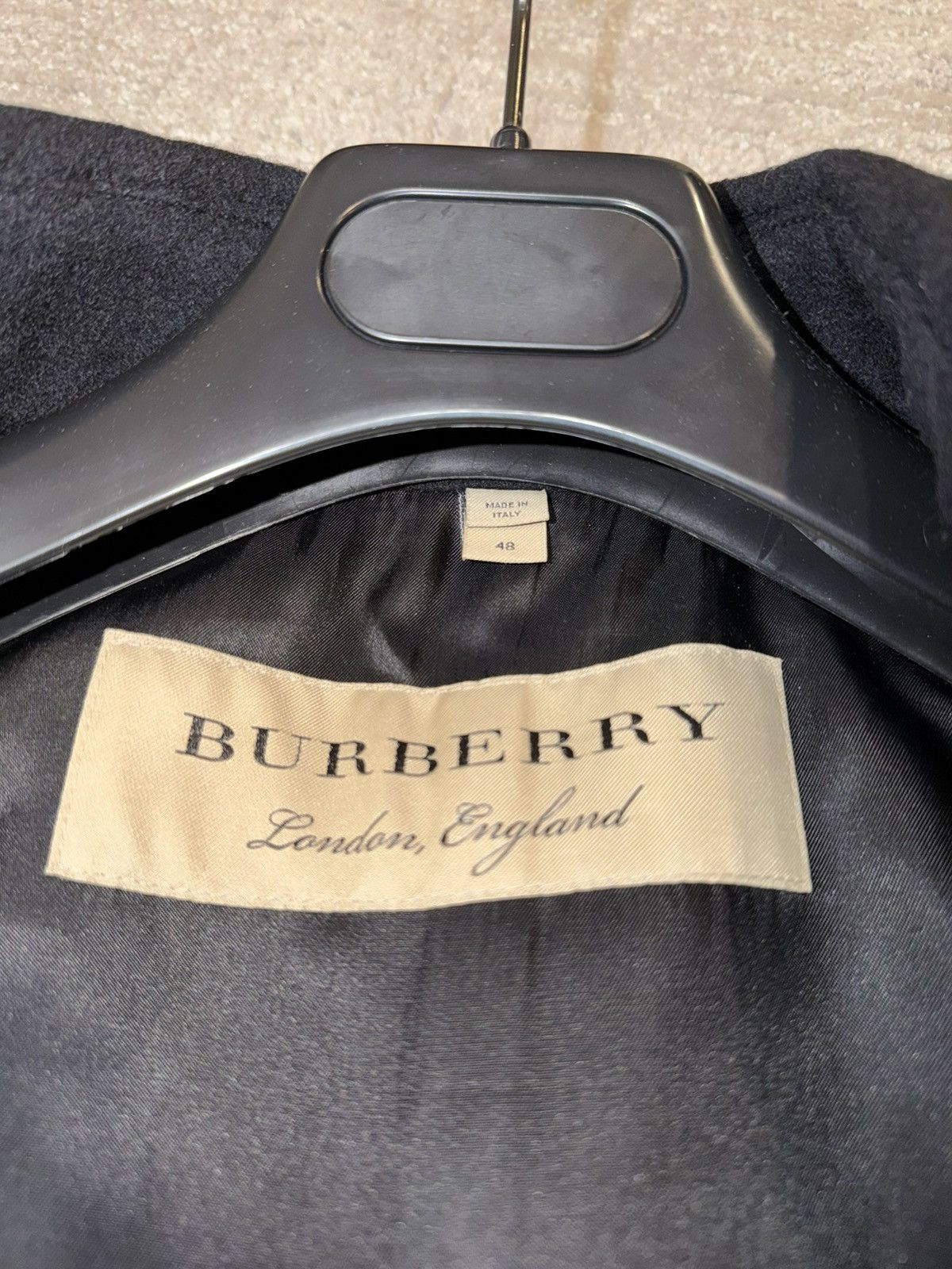 Burberry Pure cashmere trench size 48 retails $4500 Size US M / EU 48-50 / 2 - 6 Thumbnail