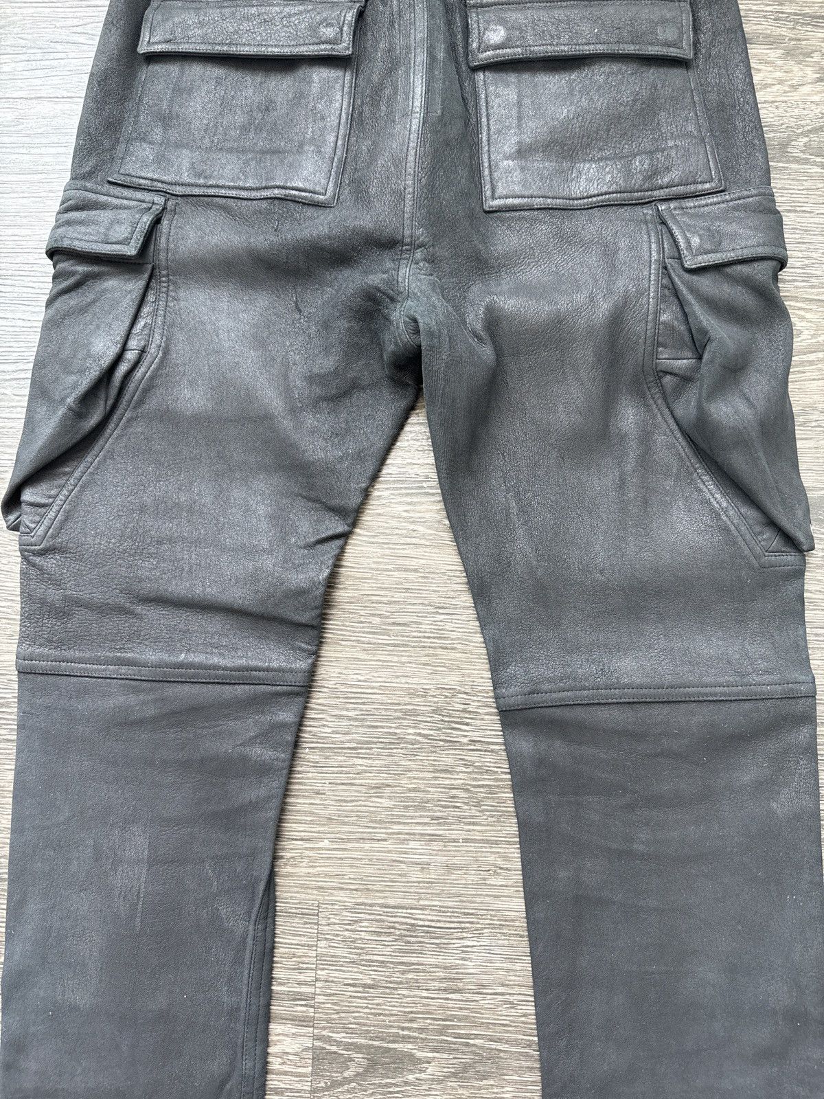 Rick Owens Rick owens cargo leather pants Size US 36 / EU 52 - 3 Thumbnail