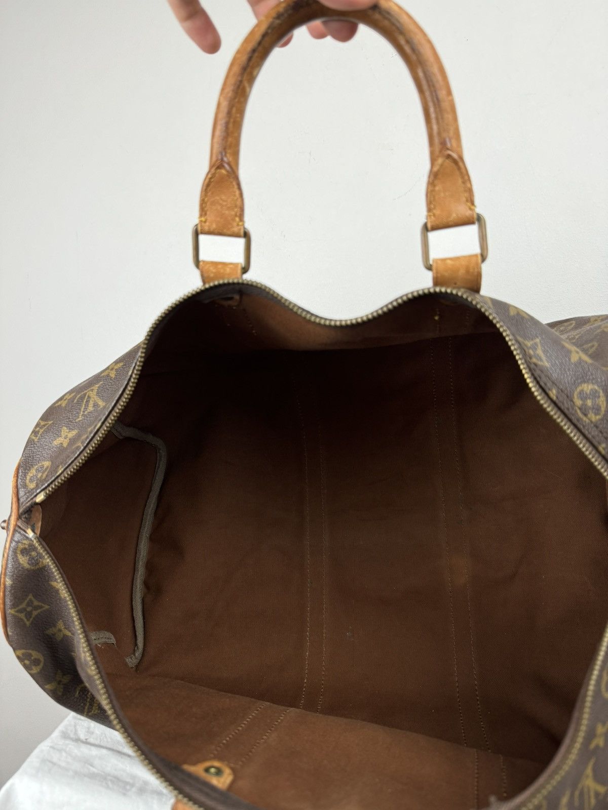 Louis Vuitton Luxury travel bag Louis Vuitton Keepall 50 original item Size ONE SIZE - 6 Thumbnail