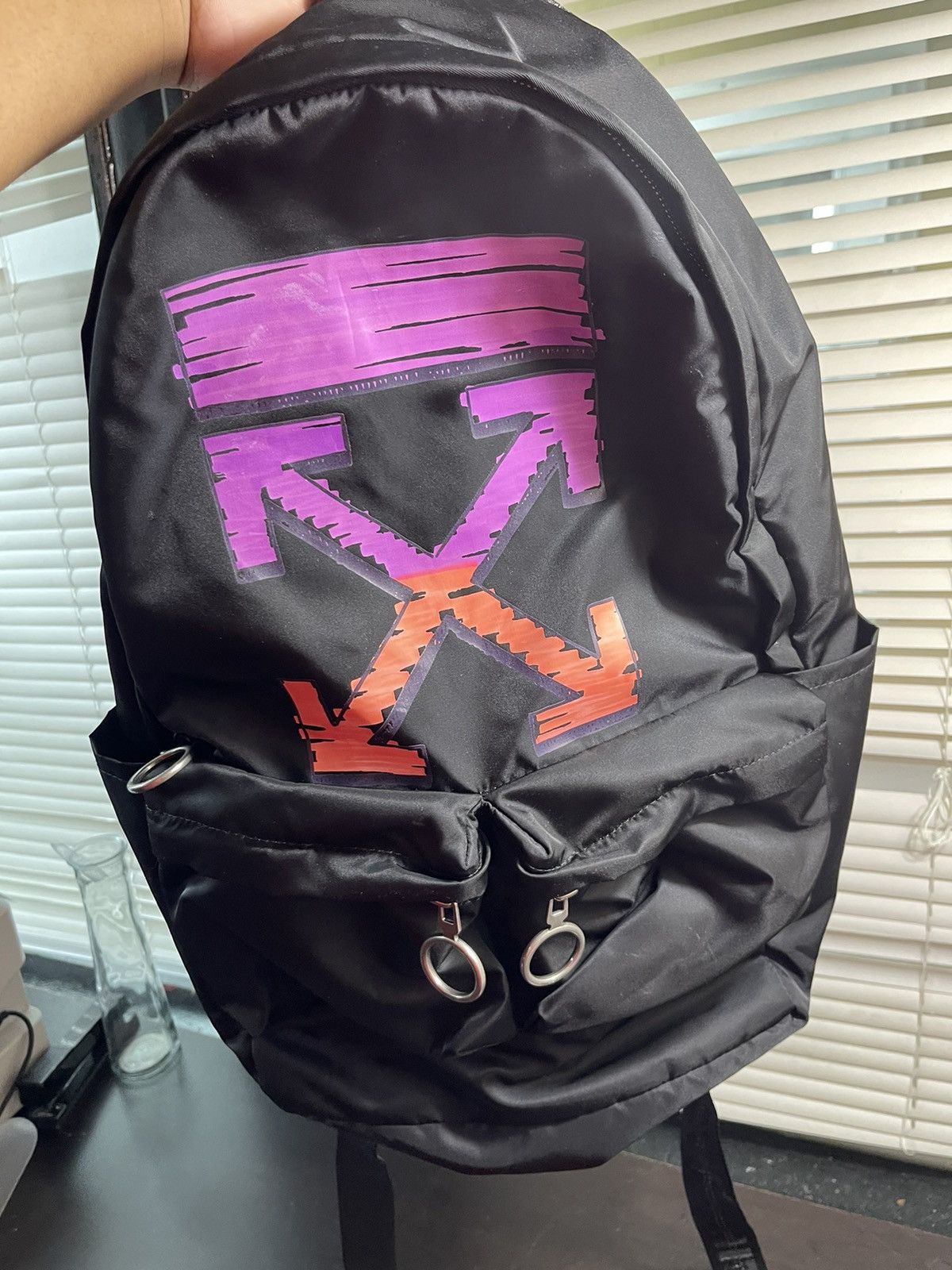 Off white easy backpack best sale