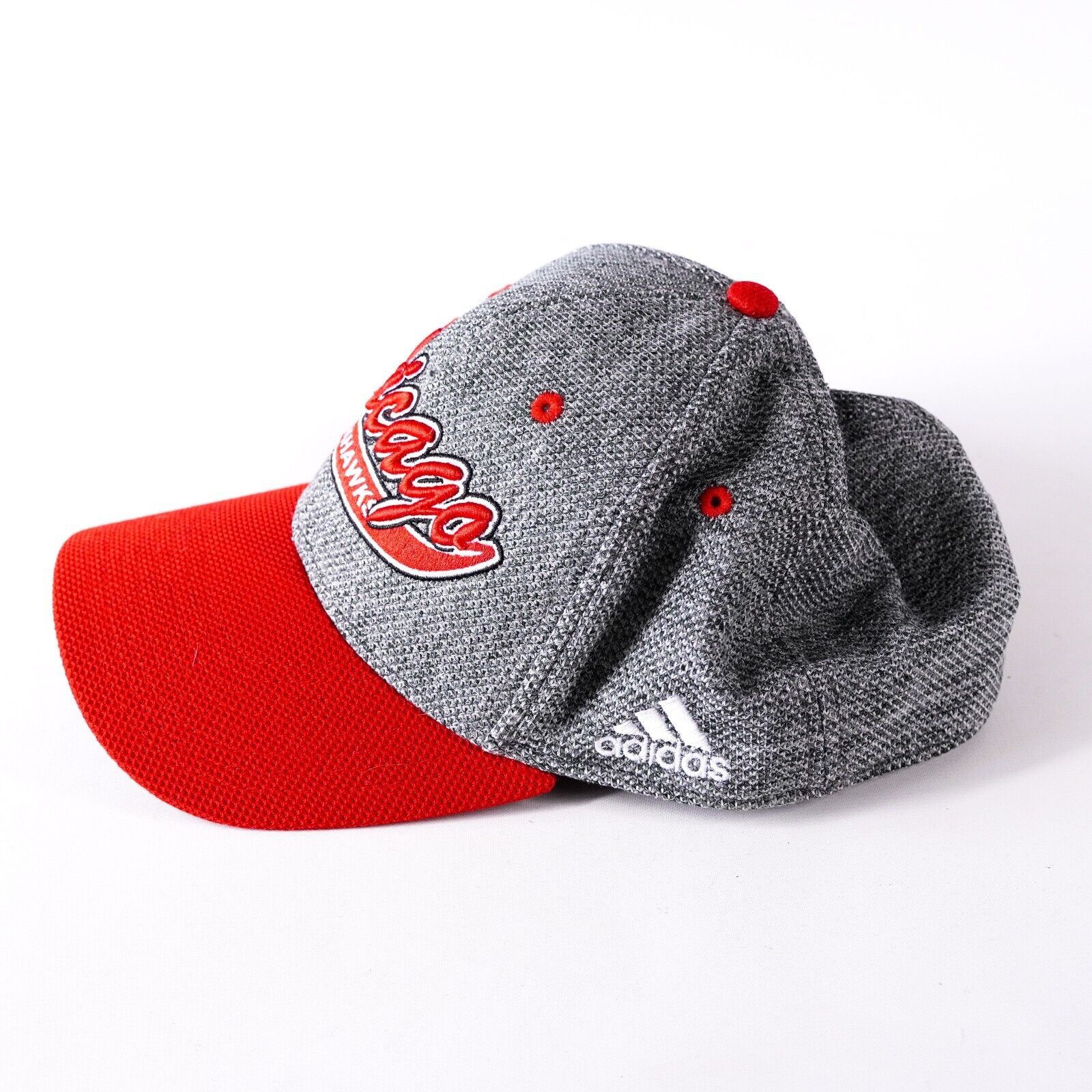 Adidas Adidas Chicago Blackhawks Hockey NHL Fitted Baseball Hat Cap Size ONE SIZE - 2 Thumbnail