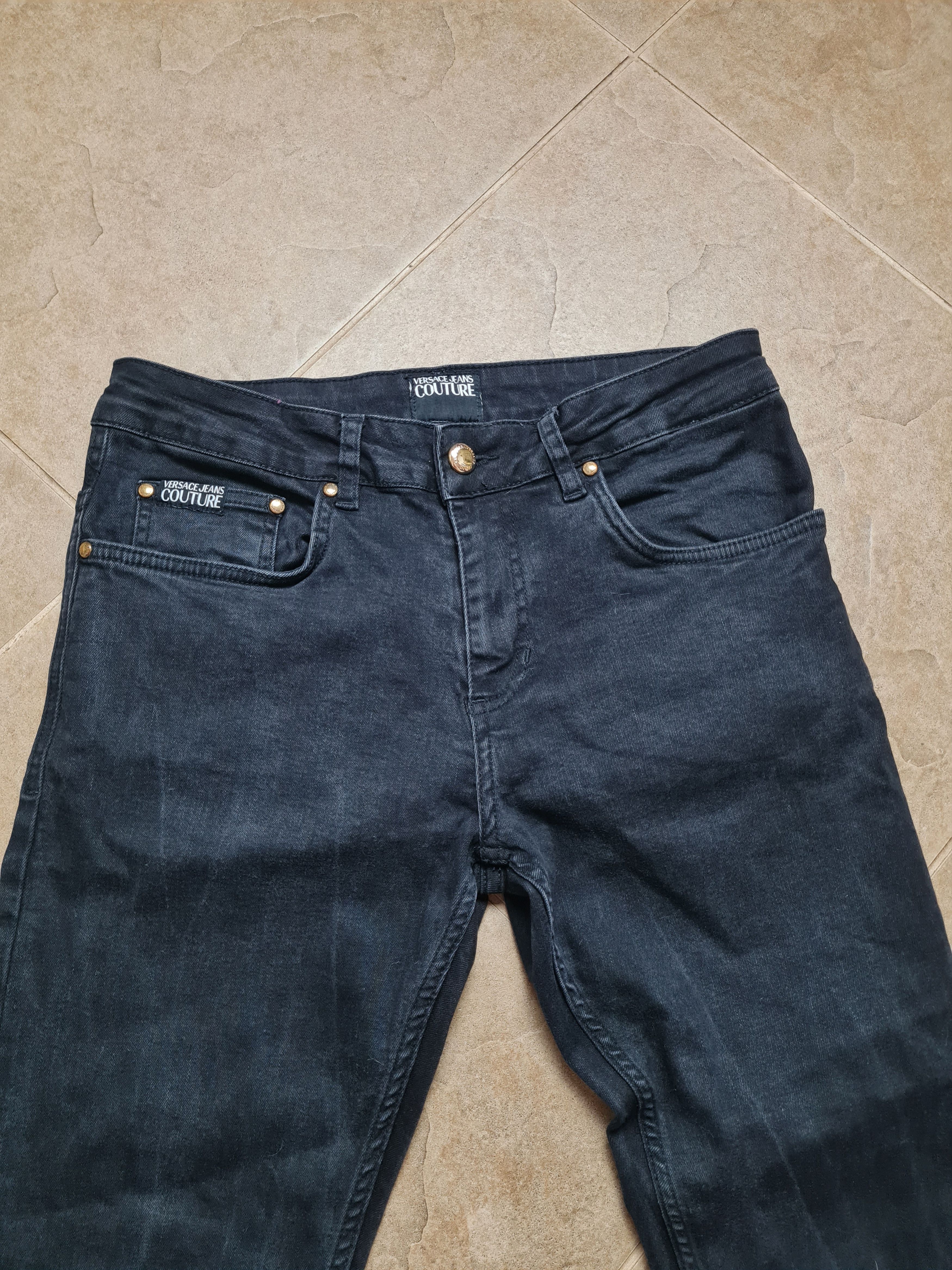 Versace Jeans Couture VINTAGE VERSACE JEANS COUTURE DENIM BIG LOGO TAG IT 44 Size US 28 / EU 44 - 8 Thumbnail