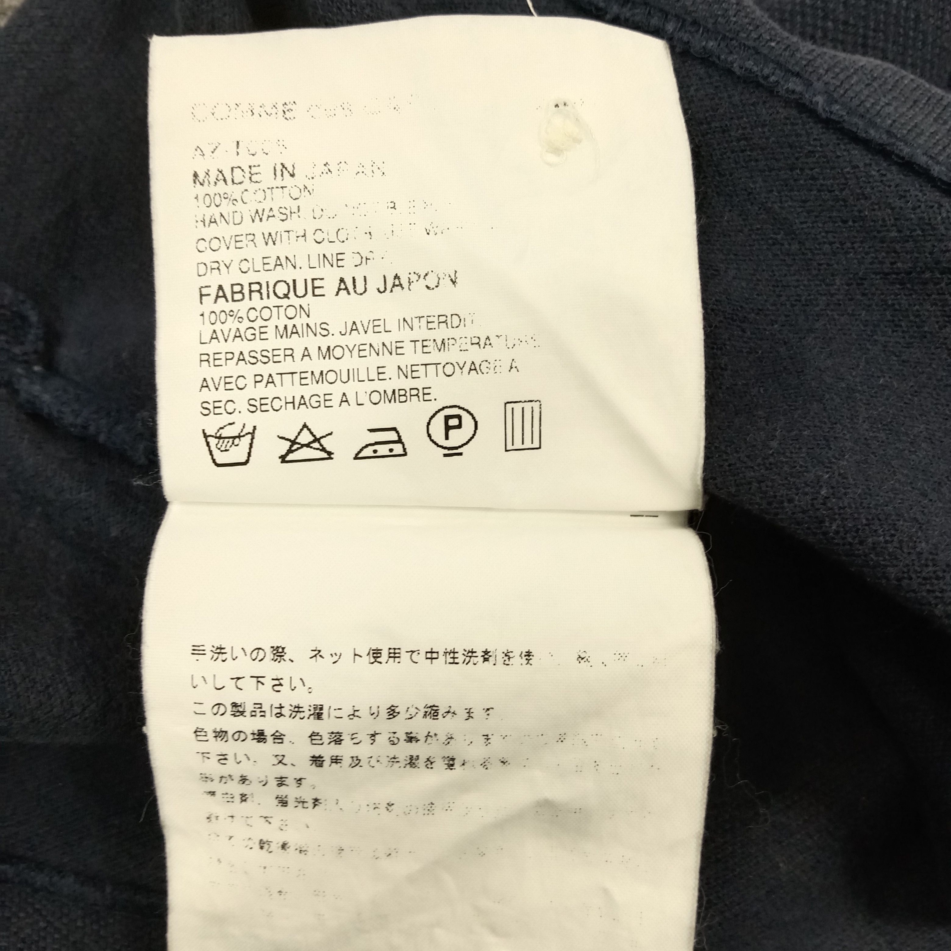 Comme des Garcons × Japanese Brand × Vintage Comme des Garcons Play Japanese Brand Polos Size S / US 4 / IT 40 - 6 Thumbnail