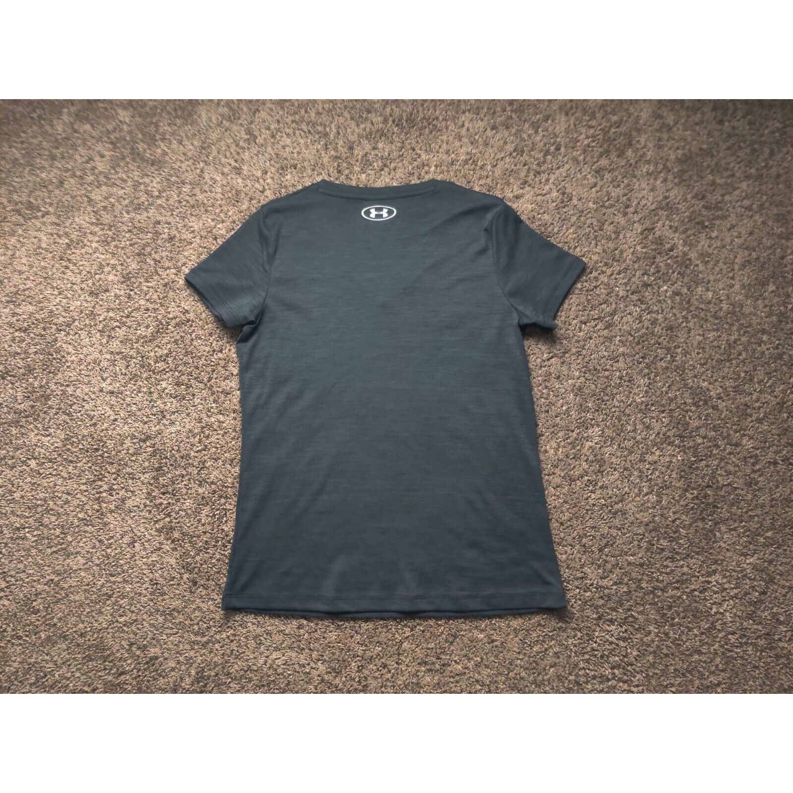 Under Armour Under Armour Shirt Adult Womens Small Gray V-Neck Size S / US 4 / IT 40 - 6 Thumbnail