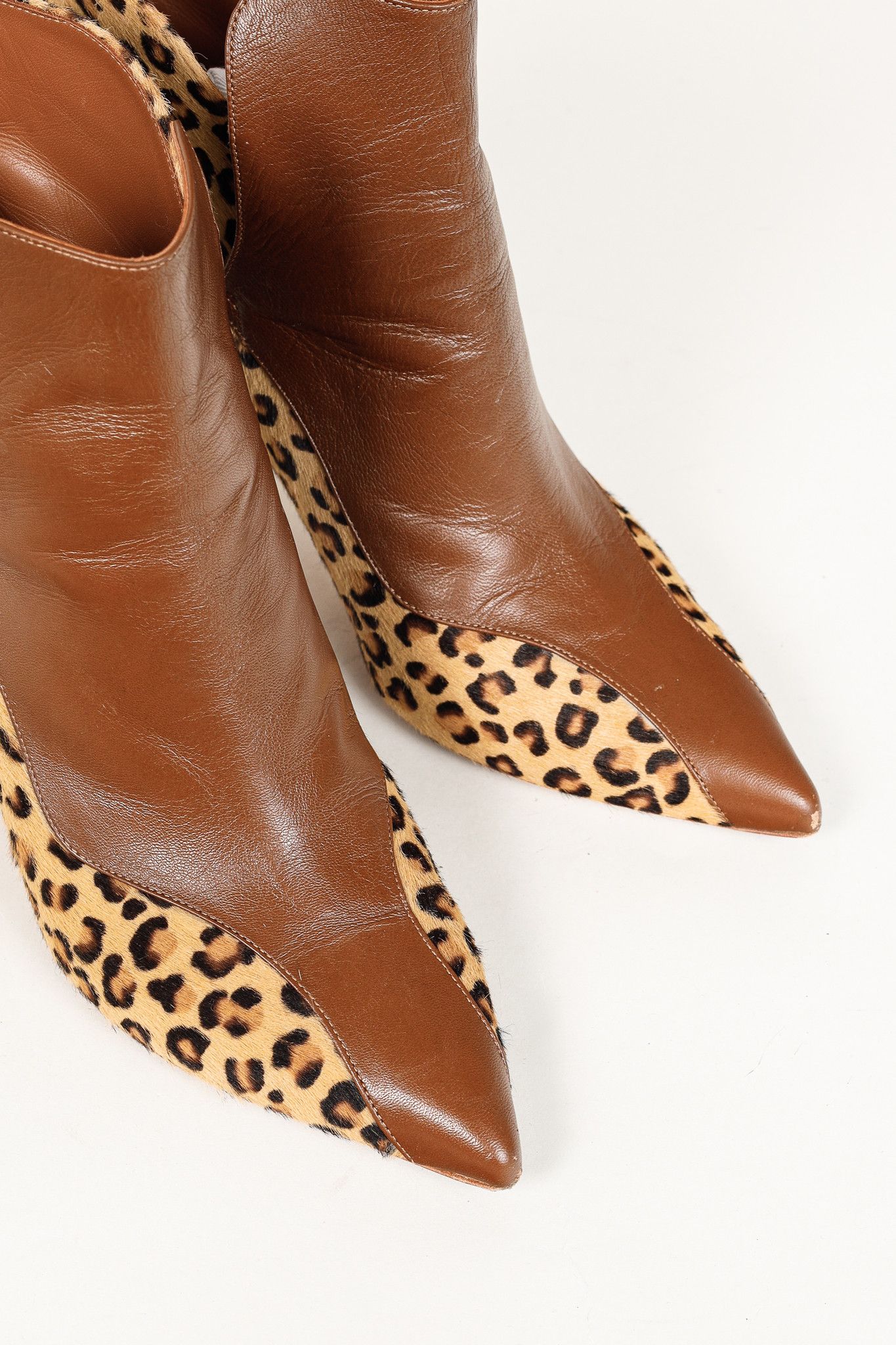 Malone Souliers Malone Souliers Jordan Handmade Cheetah Calfskin Booties Size US 9.5 / IT 39.5 - 6 Thumbnail