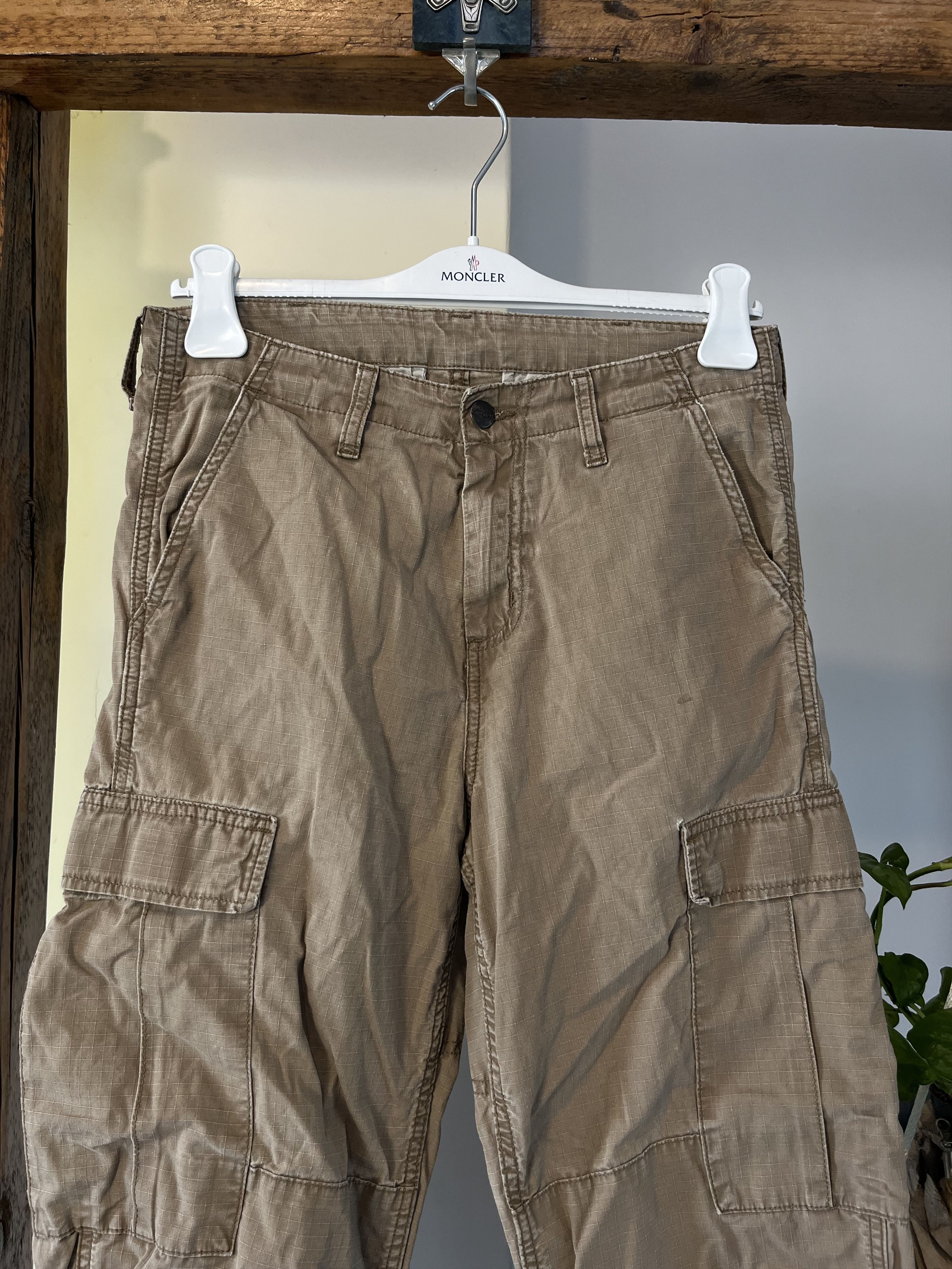 Carhartt Vintage Y2K Carhartt WIP Regular Cargo Pants Military Size US 29 - 3 Thumbnail