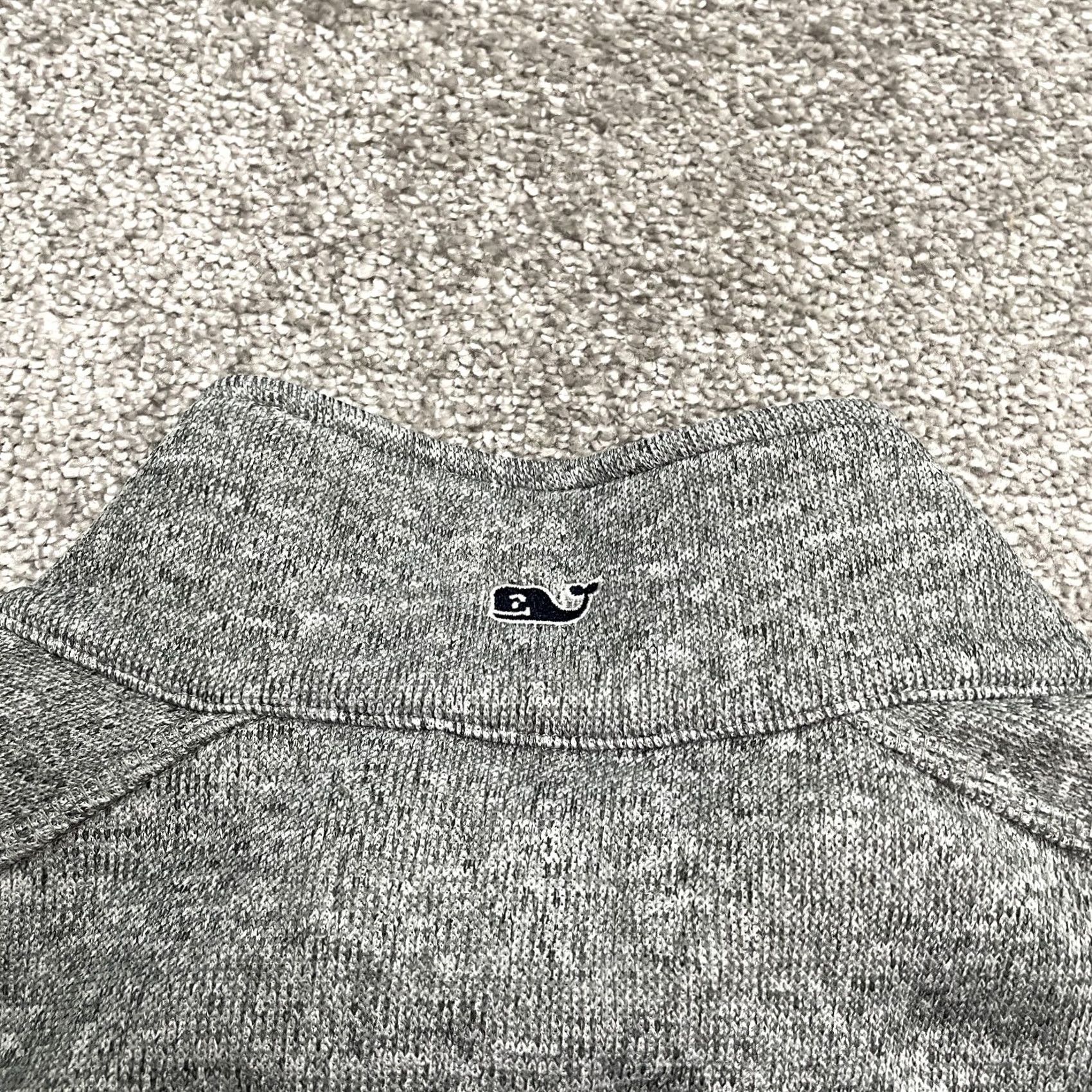 Vineyard Vines Vineyard Vines Gray Harbor Mountain Fleece Vest Large Mens Stand-Up Collar Full Zip Pockets Outdoor Outdoorwear Casual Travel Size US L / EU 52-54 / 3 - 6 Thumbnail