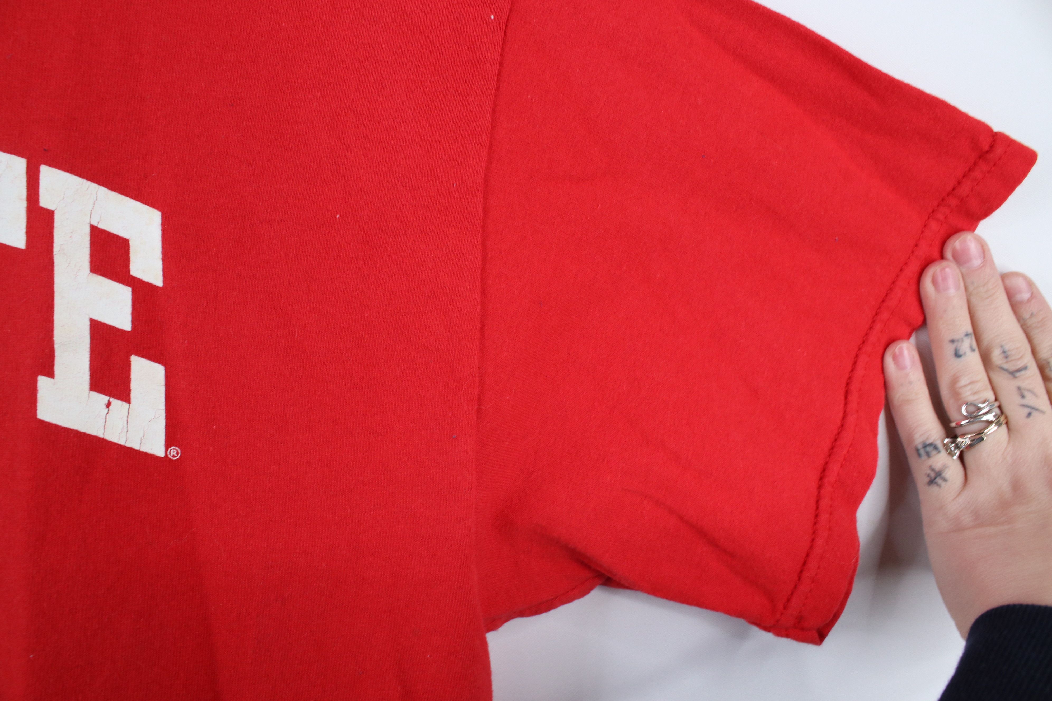 Vintage Vintage Spell Out Block Letter Ohio State University T-Shirt Size US XL / EU 56 / 4 - 7 Thumbnail