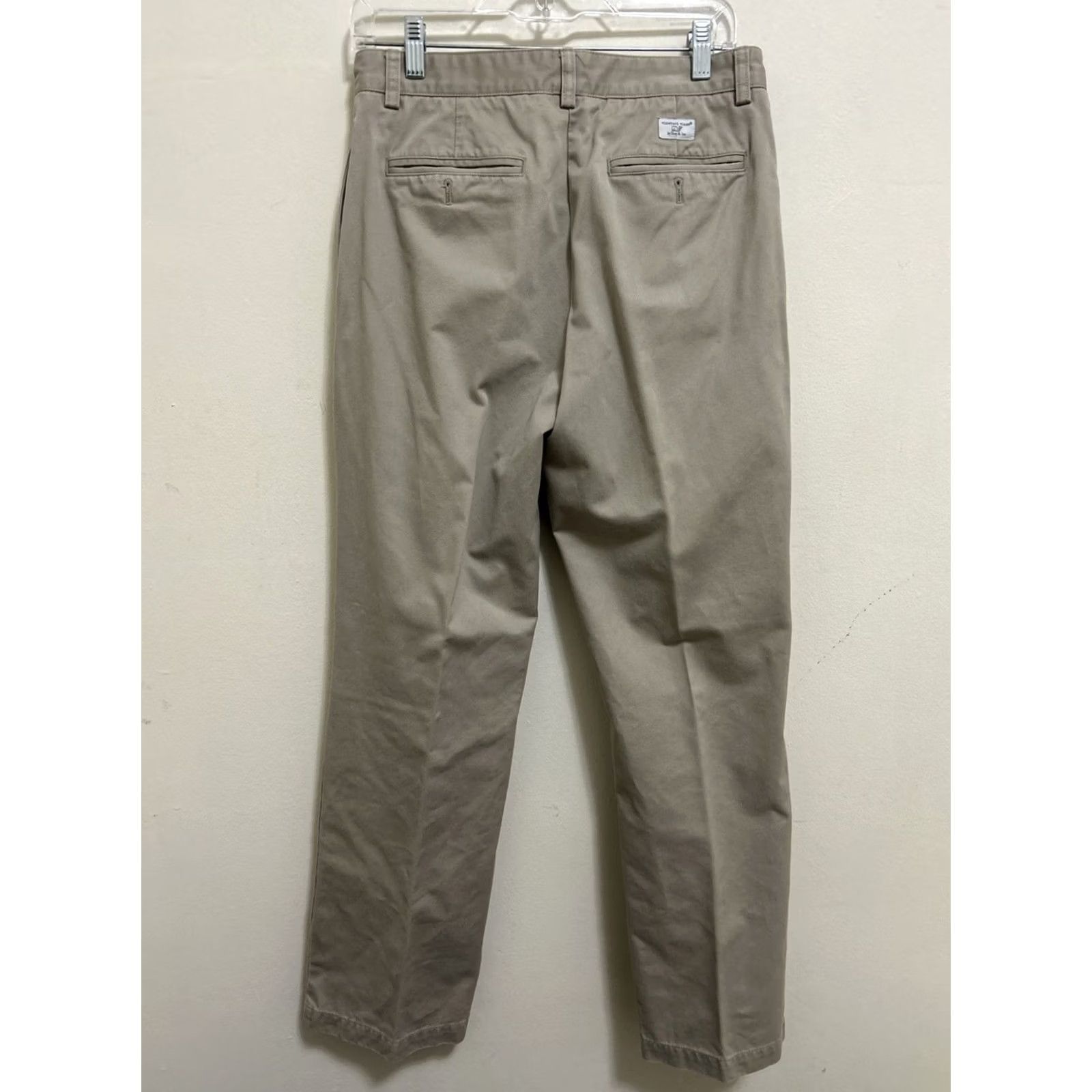 Vineyard Vines Vineyard Vines Club Pants Mens 30x32 Beige Preppy Performance Golf Size US 30 / EU 46 - 5 Thumbnail