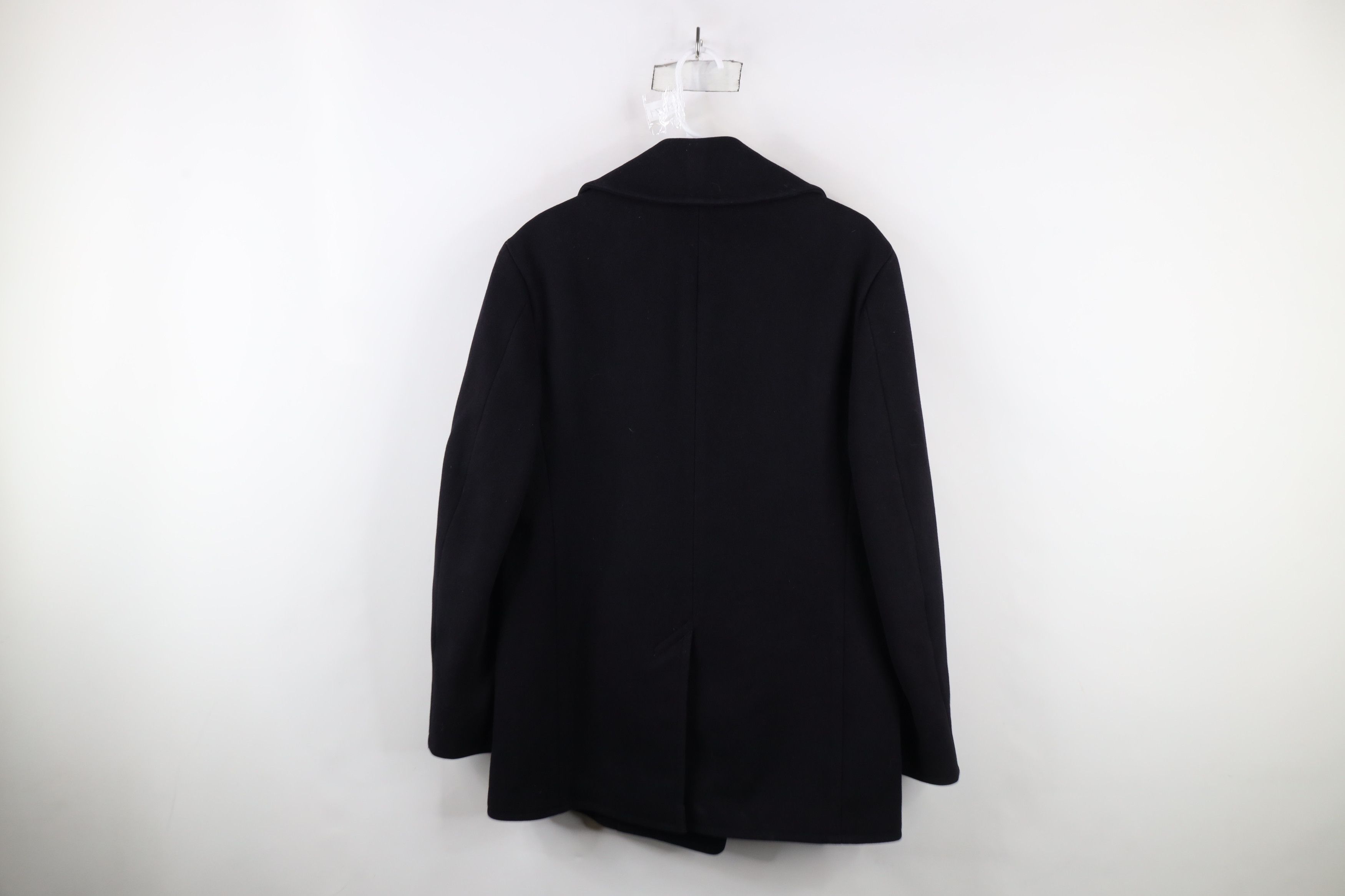 Vintage Vintage 40s World War II WWII Peacoat Jacket Blue USA USNR Size US XL / EU 56 / 4 - 12 Thumbnail
