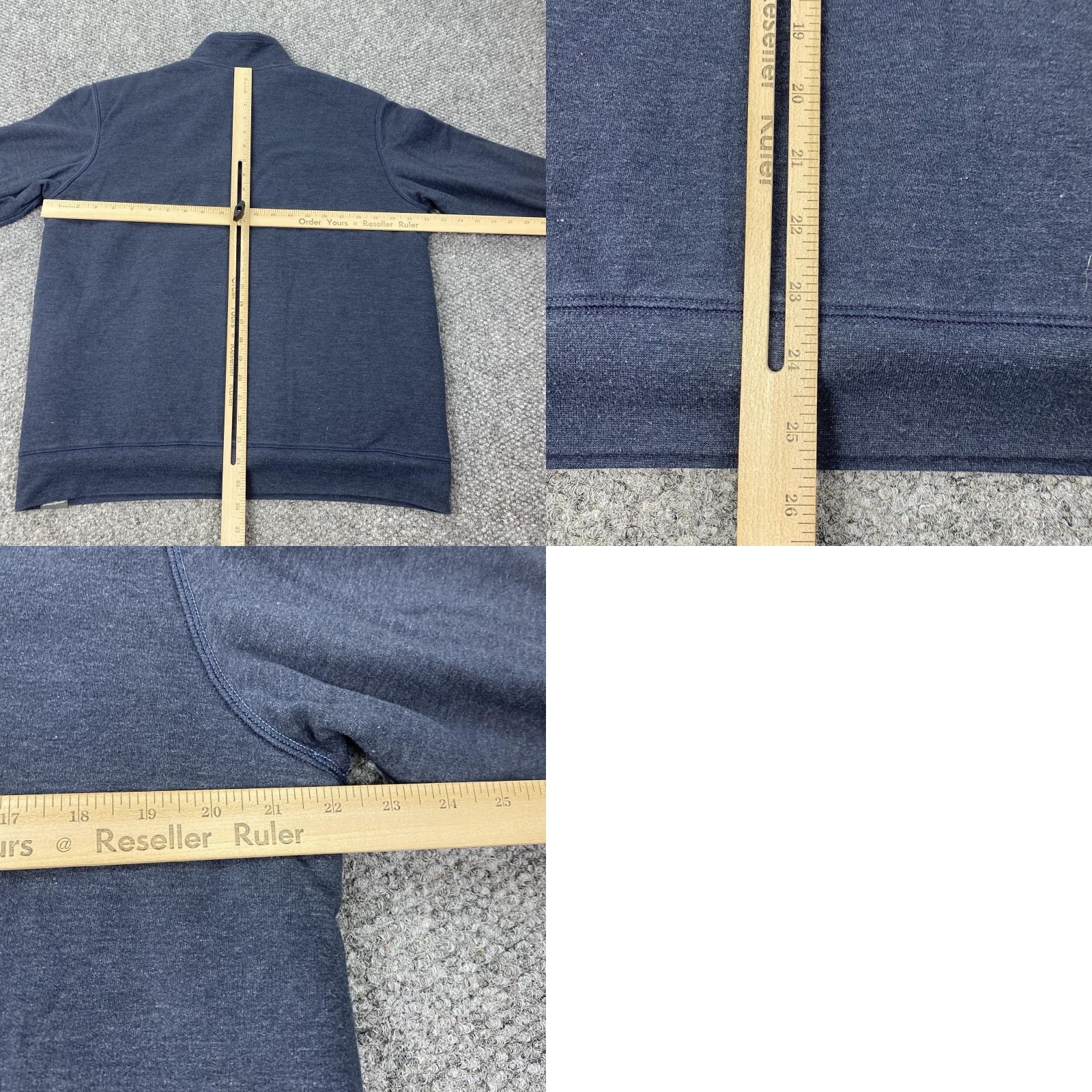 Eddie Bauer VINTAGE Eddie Bauer Sweatshirt Mens Medium Blue Sherpa Lined Quarter Zip Pullover Fleece Size US M / EU 48-50 / 2 - 8 Thumbnail