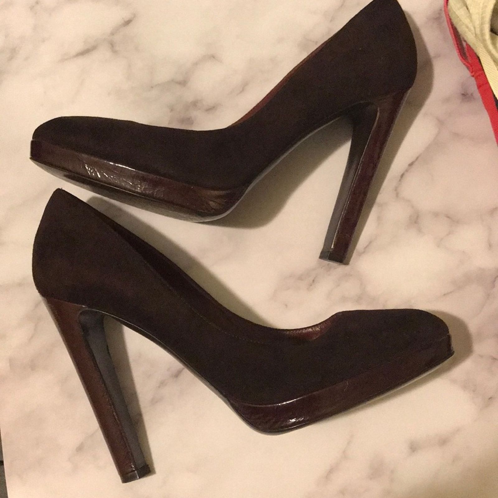 Sergio Rossi Sergio Rossi vero cucio suede italian pumps 39 Size US 8.5 / IT 38.5 - 11 Thumbnail