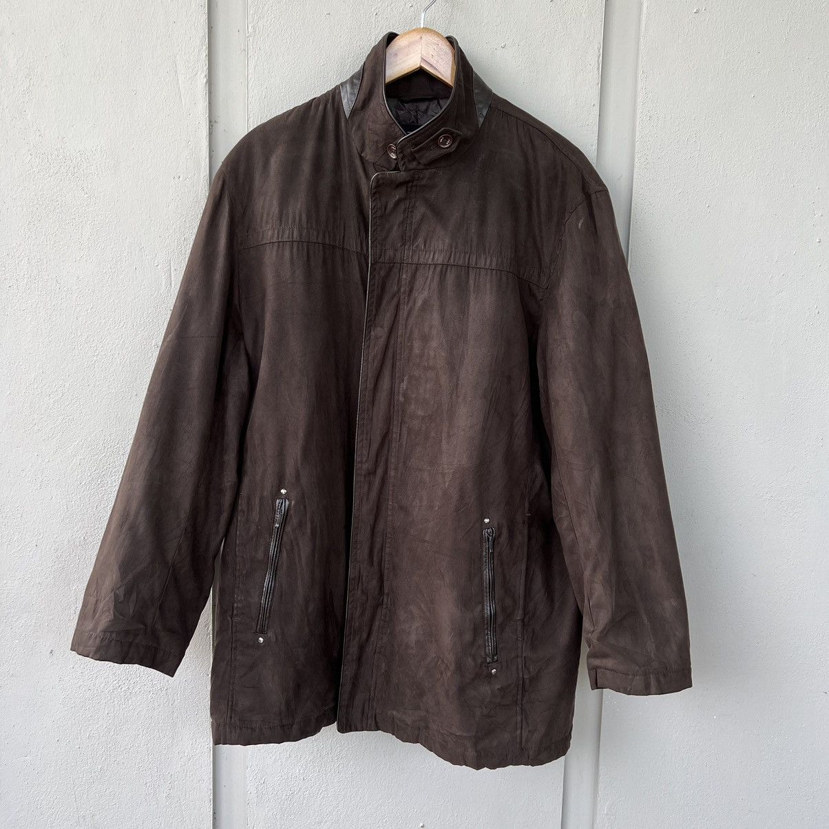 Playboy Playboy VIP Collection Vintage Jacket Suede Velve Size US XL / EU 56 / 4 - 1 Thumbnail