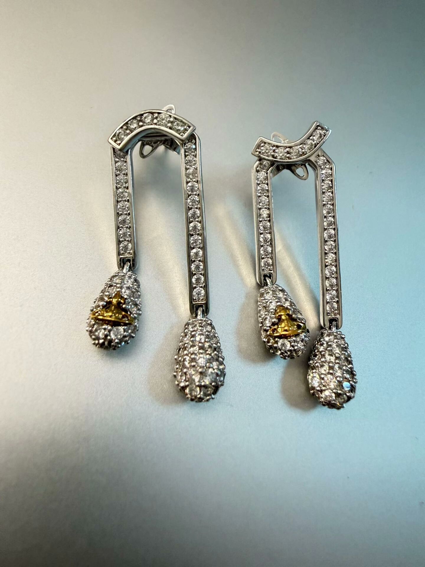 Vivienne Westwood Vivienne Westwood Saturn Earrings Size ONE SIZE - 1 Thumbnail