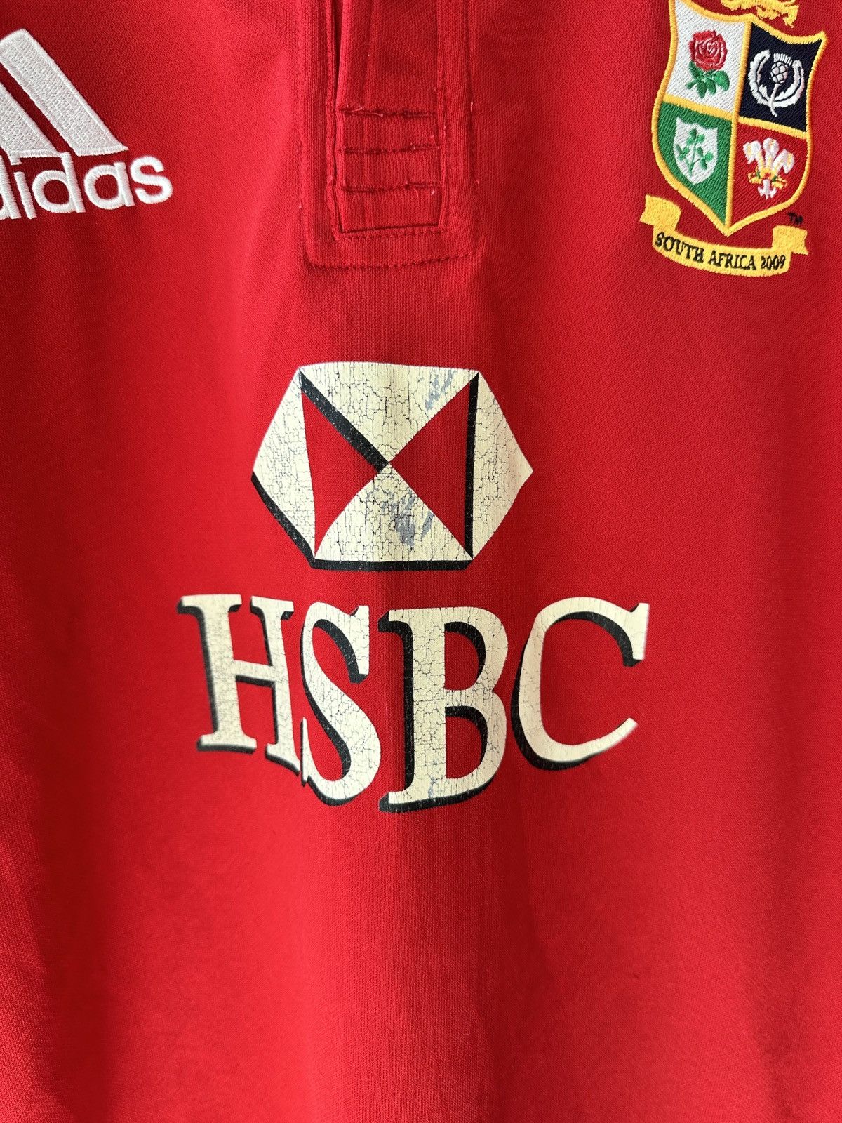 Adidas × Rugby Ralph Lauren British and Irish Lions Union Adidas 2008 Rugby Jersey Size US L / EU 52-54 / 3 - 5 Thumbnail