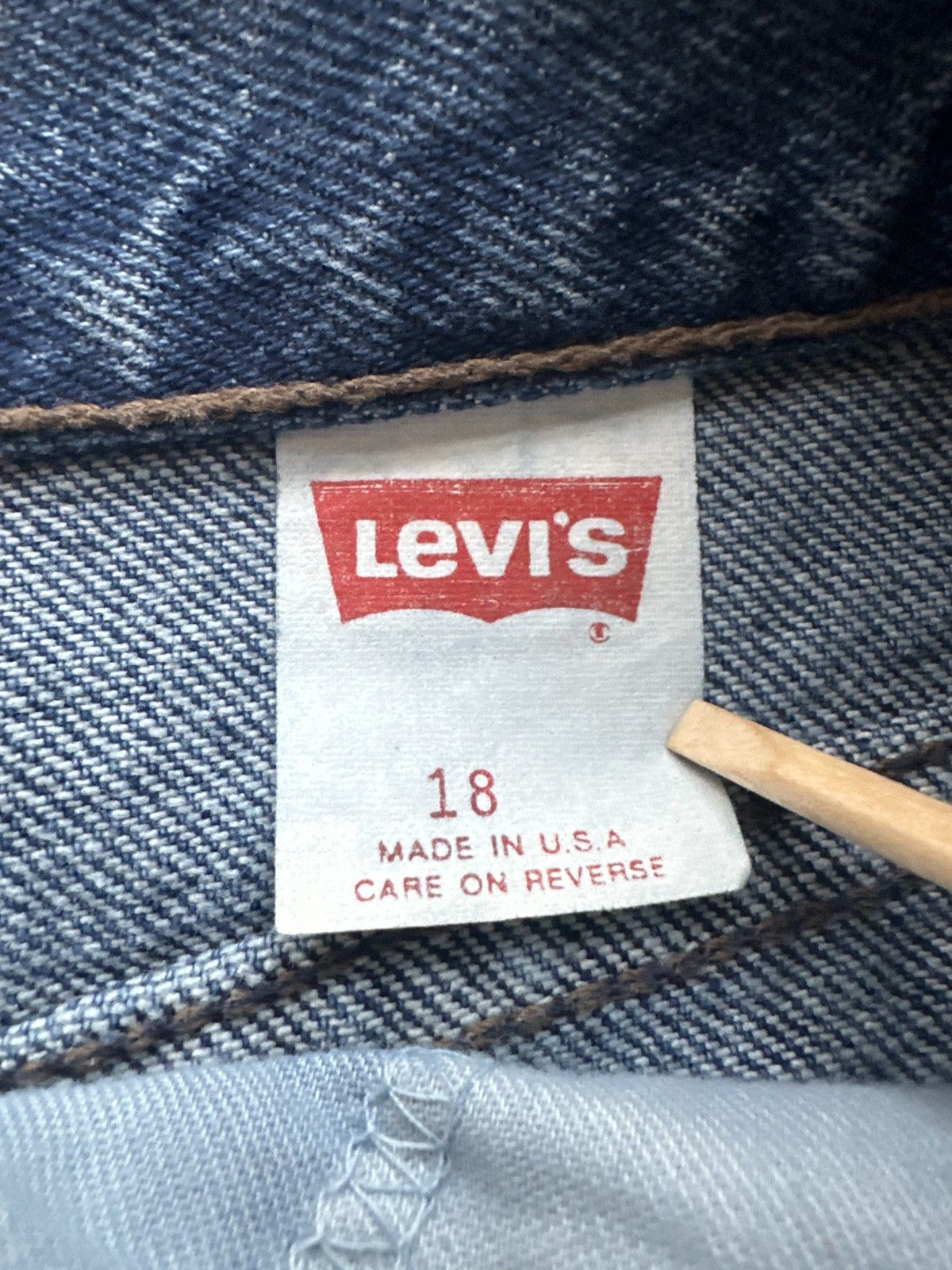 Levi's Vtg Levis Relaxed Fit 902 Women's Mom Jeans Size 40" / US 18 - 9 Thumbnail