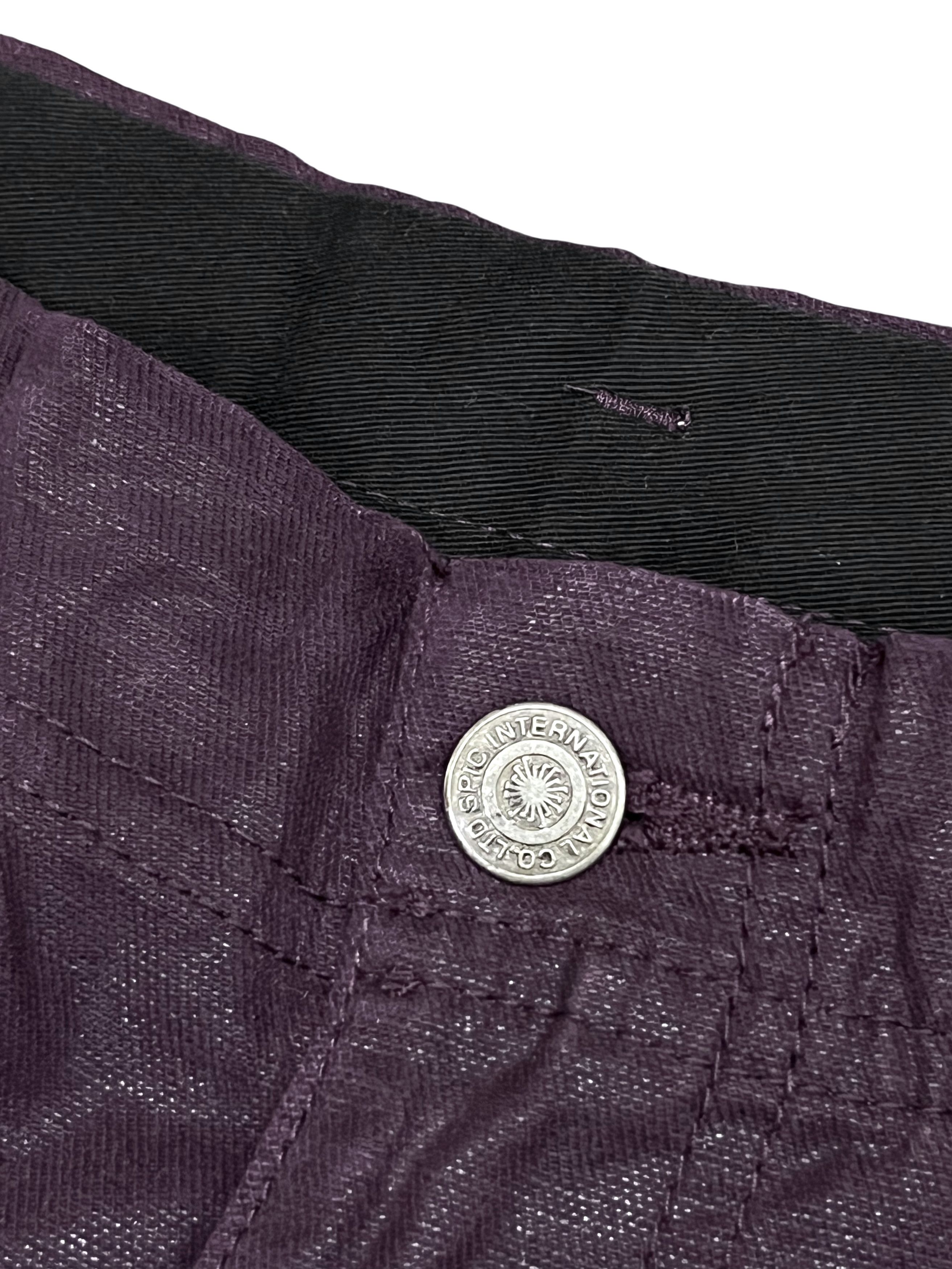 Tornado Mart Tornado Mart Waxed Cargo Flare Pants - Rare Japan Streetwear Size US 30 / EU 46 - 9 Thumbnail
