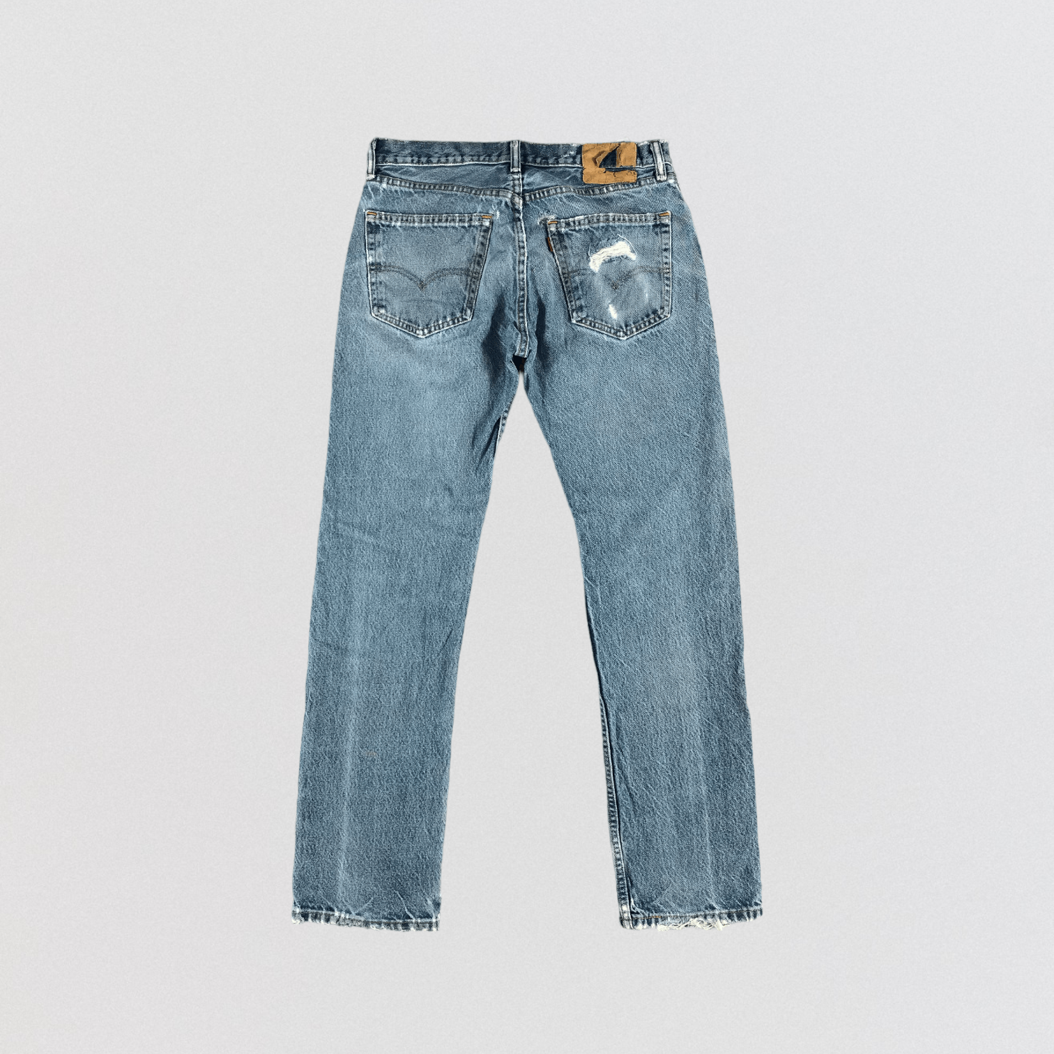 Levi's × Vintage Vintage Blue Wash Levis 505 Jeans-JM3076 Size US 33 - 2 Thumbnail