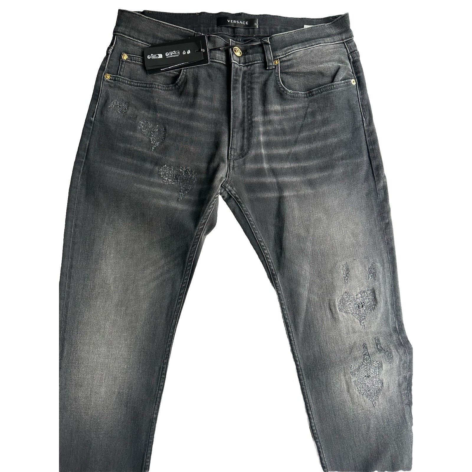 Versace Versace Men’s Denim Stretch Black Jeans Size 32 US 1011835 Size US 32 / EU 48 - 3 Thumbnail