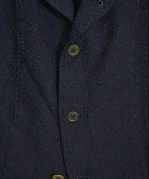 Comme des Garcons SHIRT Jacket Polyester Button Up Flap Pocket Plain Navy Blue Size US S / EU 44-46 / 1 - 5 Thumbnail