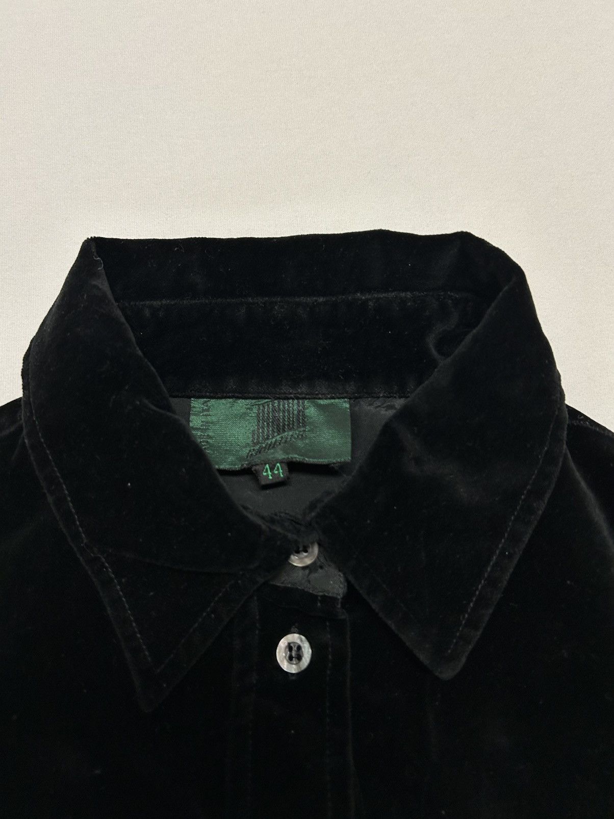 Jean Paul Gaultier 1990s Velvet Western Shirt Size US S / EU 44-46 / 1 - 5 Thumbnail