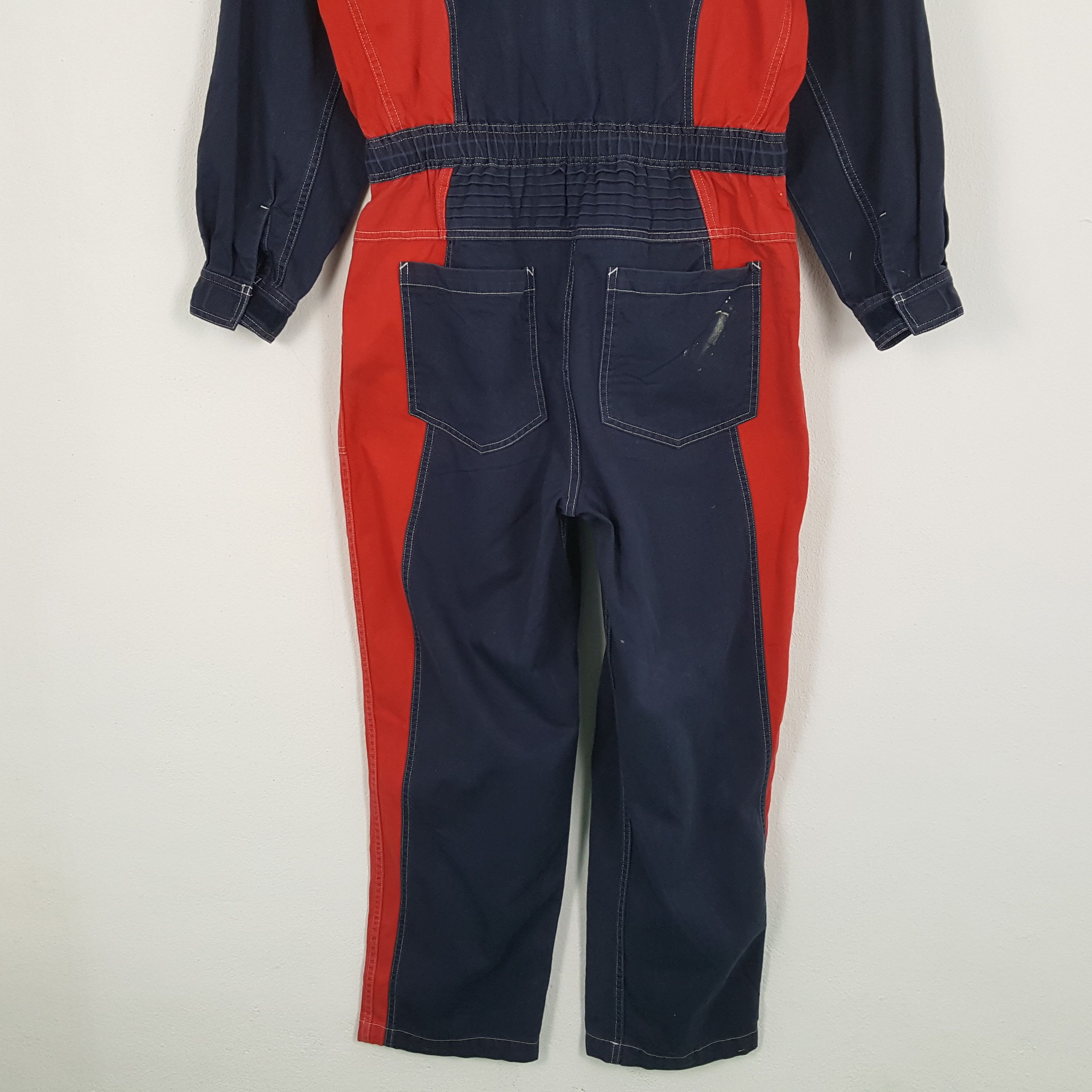 Vintage DAIHATSU Japanese Motorsports Workwear Coverall Jacket Size US XL / EU 56 / 4 - 3 Thumbnail