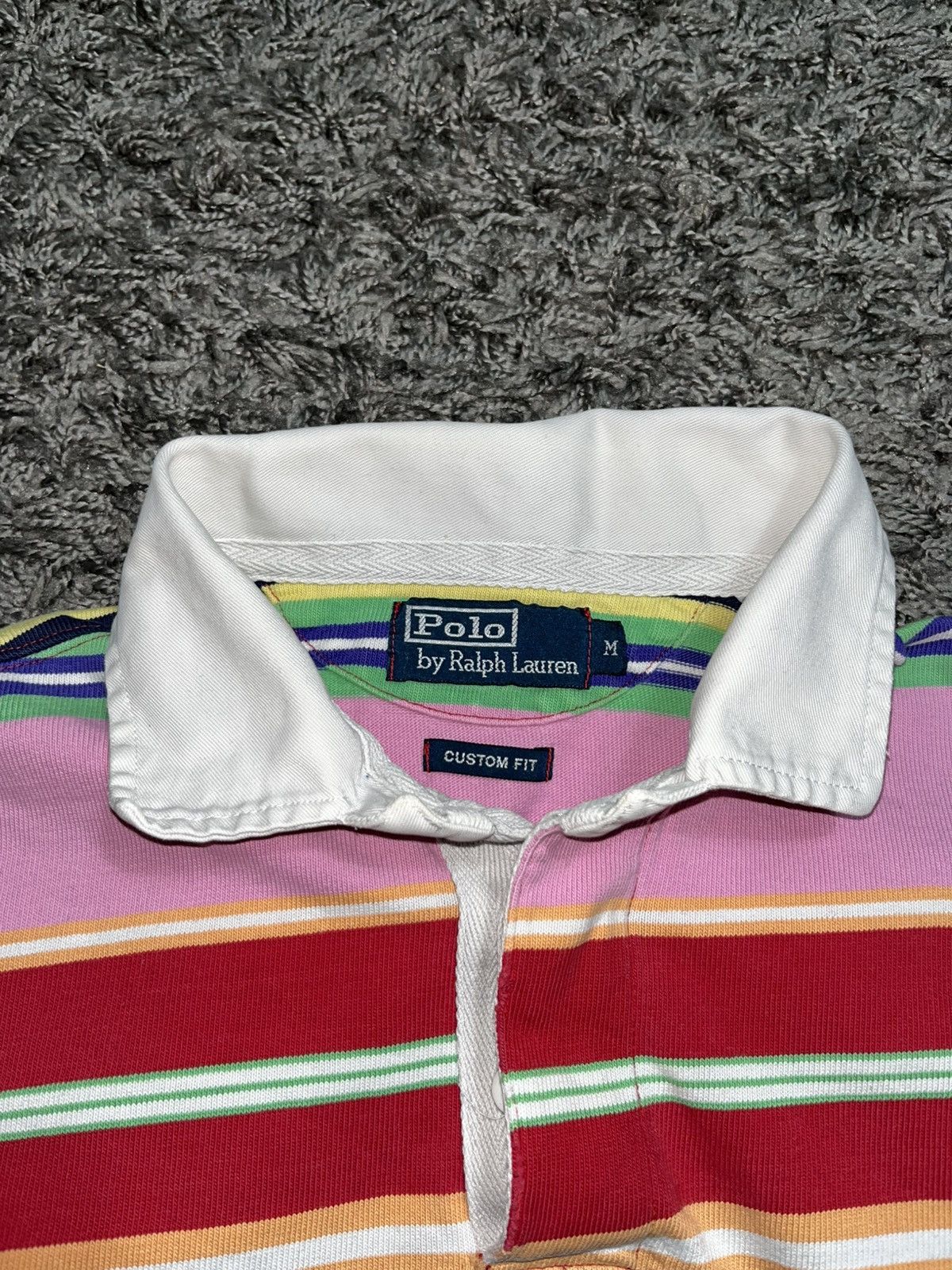 Ralph Lauren RALPH LAUREN VNTG Y2K HEAVY COTTON REGBY STYLE SHIRT Size US M / EU 48-50 / 2 - 3 Thumbnail