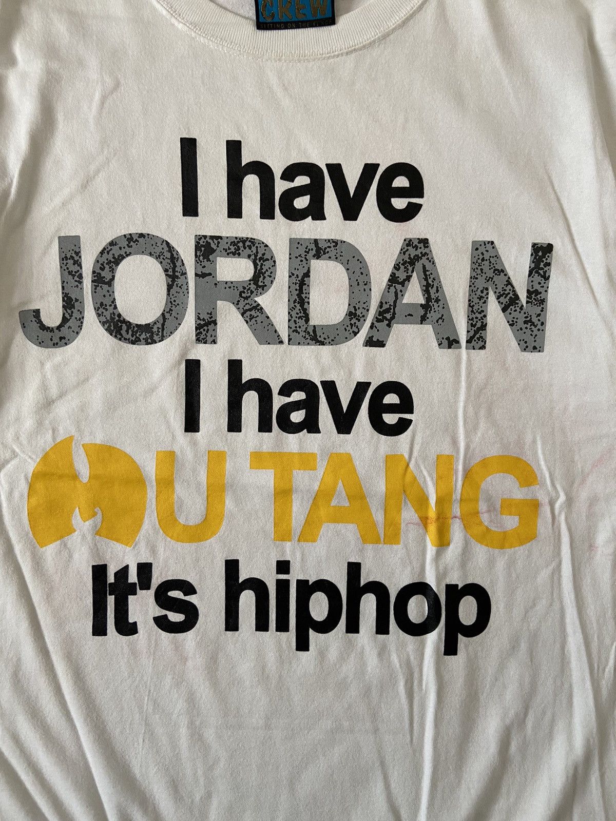 Band Tees × Jordan Brand WUTANG X AIR JORDAN TEE Size US XL / EU 56 / 4 - 3 Thumbnail