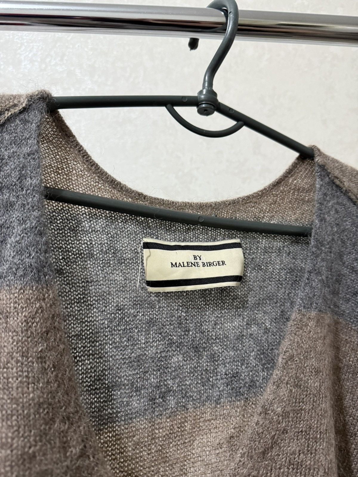 By Malene Birger By Malene Birger Women’s Wool Blend Striped V-Neck Sweater Size XS / US 0-2 / IT 36-38 - 5 Thumbnail