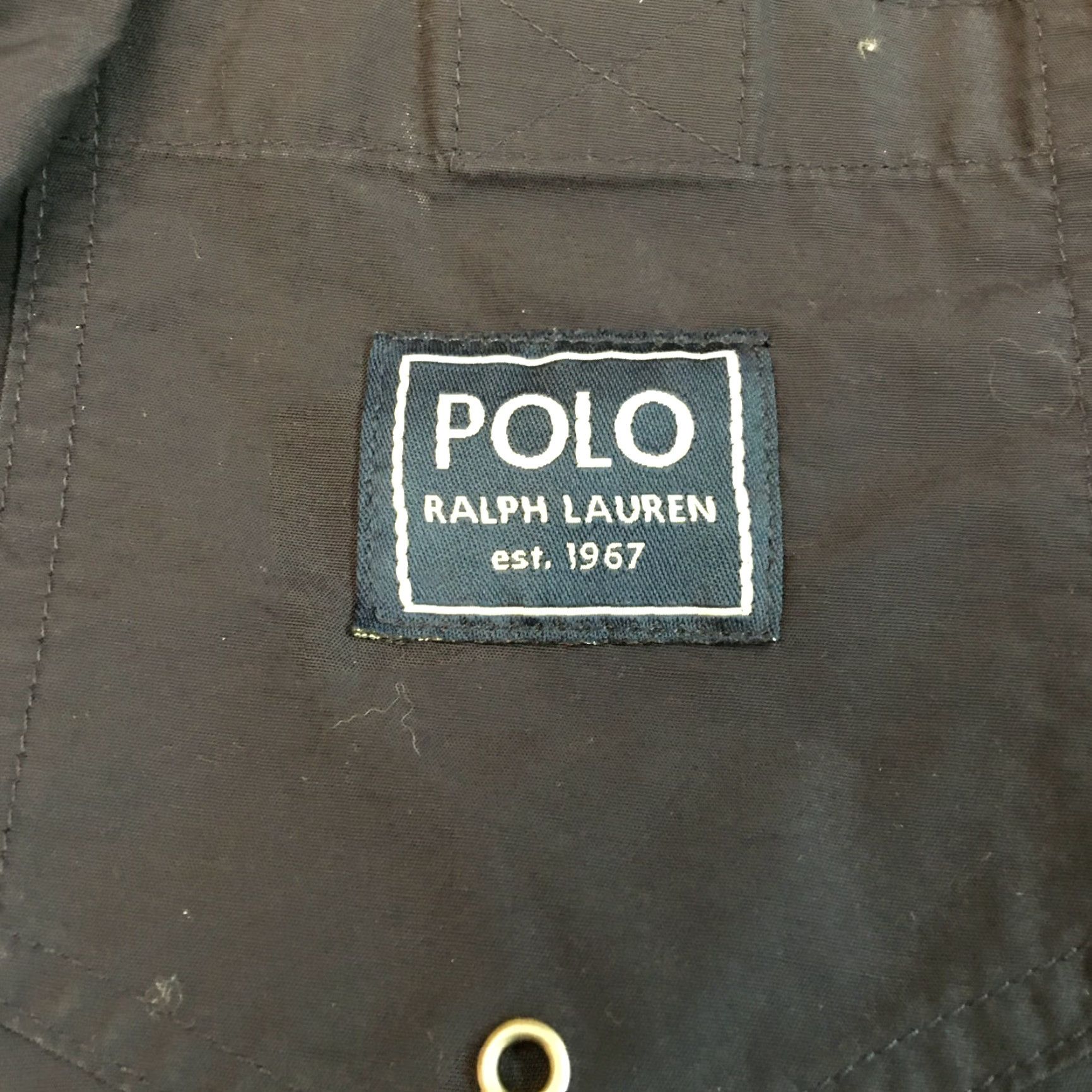 Polo Ralph Lauren Polo Ralph Lauren Mens Navy Blue Drawstring Swim Trunk Bottom XXL Size US XXL / EU 58 / 5 - 3 Thumbnail