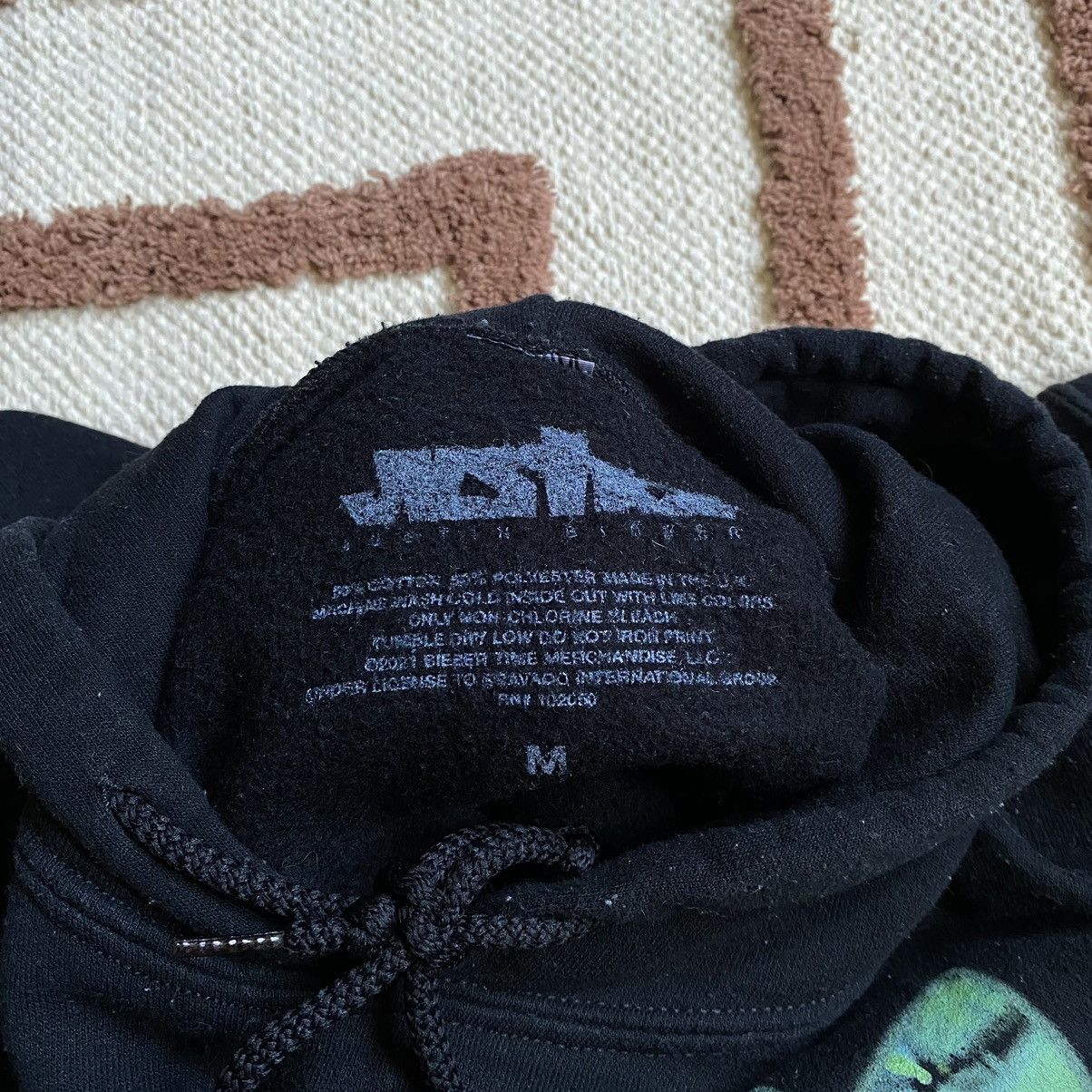 Band Tees JUSTIN BIEBER OFFICIAL MERCH BAND GREEN CROSS HOODIE Size US M / EU 48-50 / 2 - 3 Thumbnail