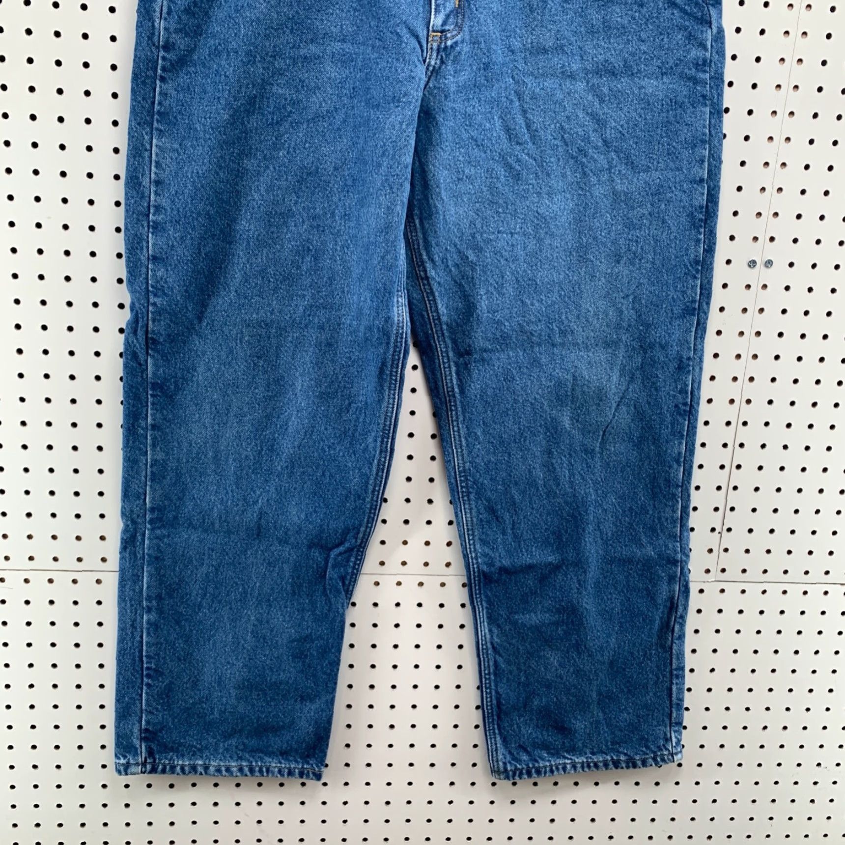 Carhartt VINTAGE Carhartt Jeans Relaxed Fit Straight Leg Flannel Lined Blue 38x39 Mens Size US 38 / EU 54 - 5 Thumbnail