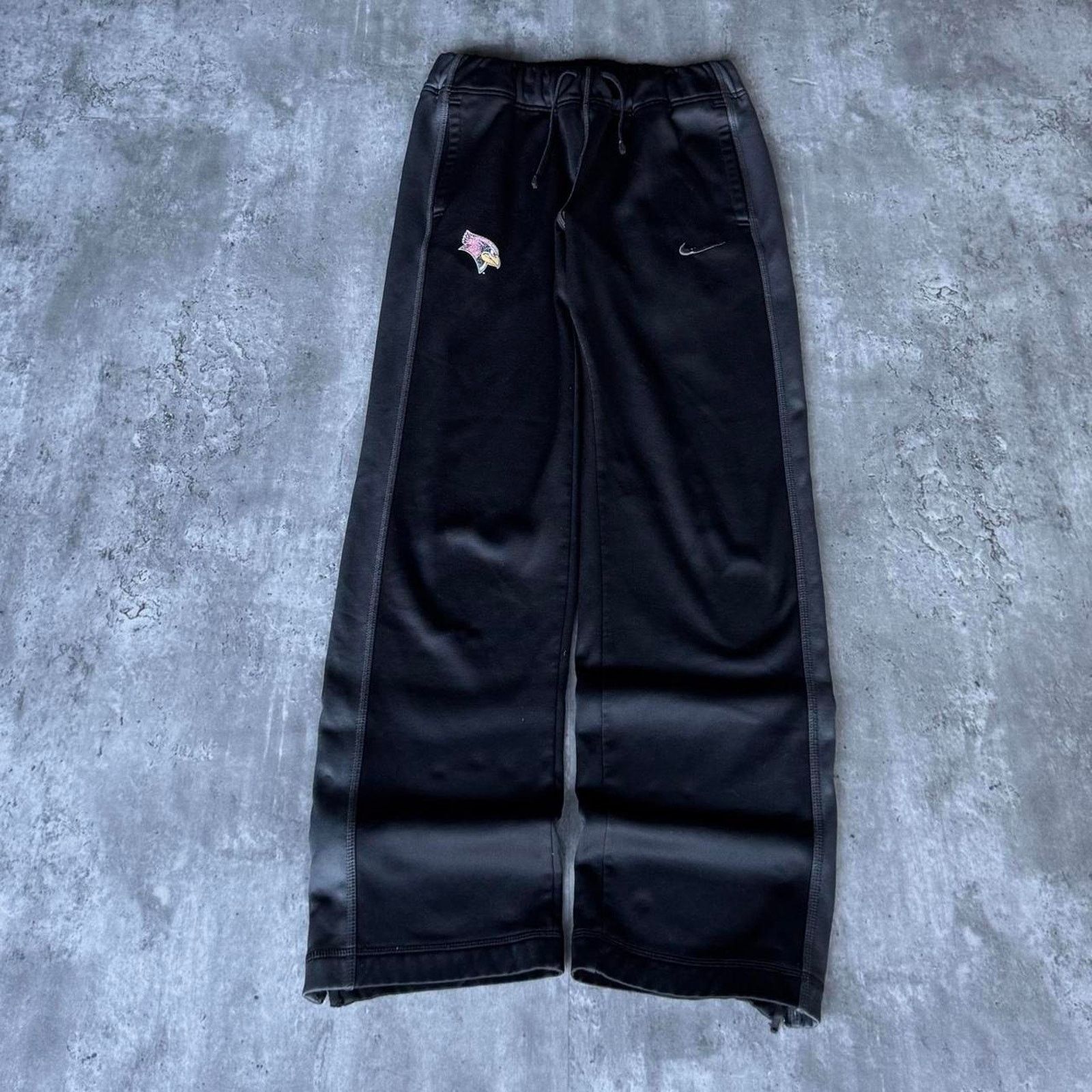 Nike × Nike ACG × Vintage Vintage Y2K Nike Baggy Black Grunge Opium Sweatpants Size 28" / US 6 / IT 42 - 1 Thumbnail