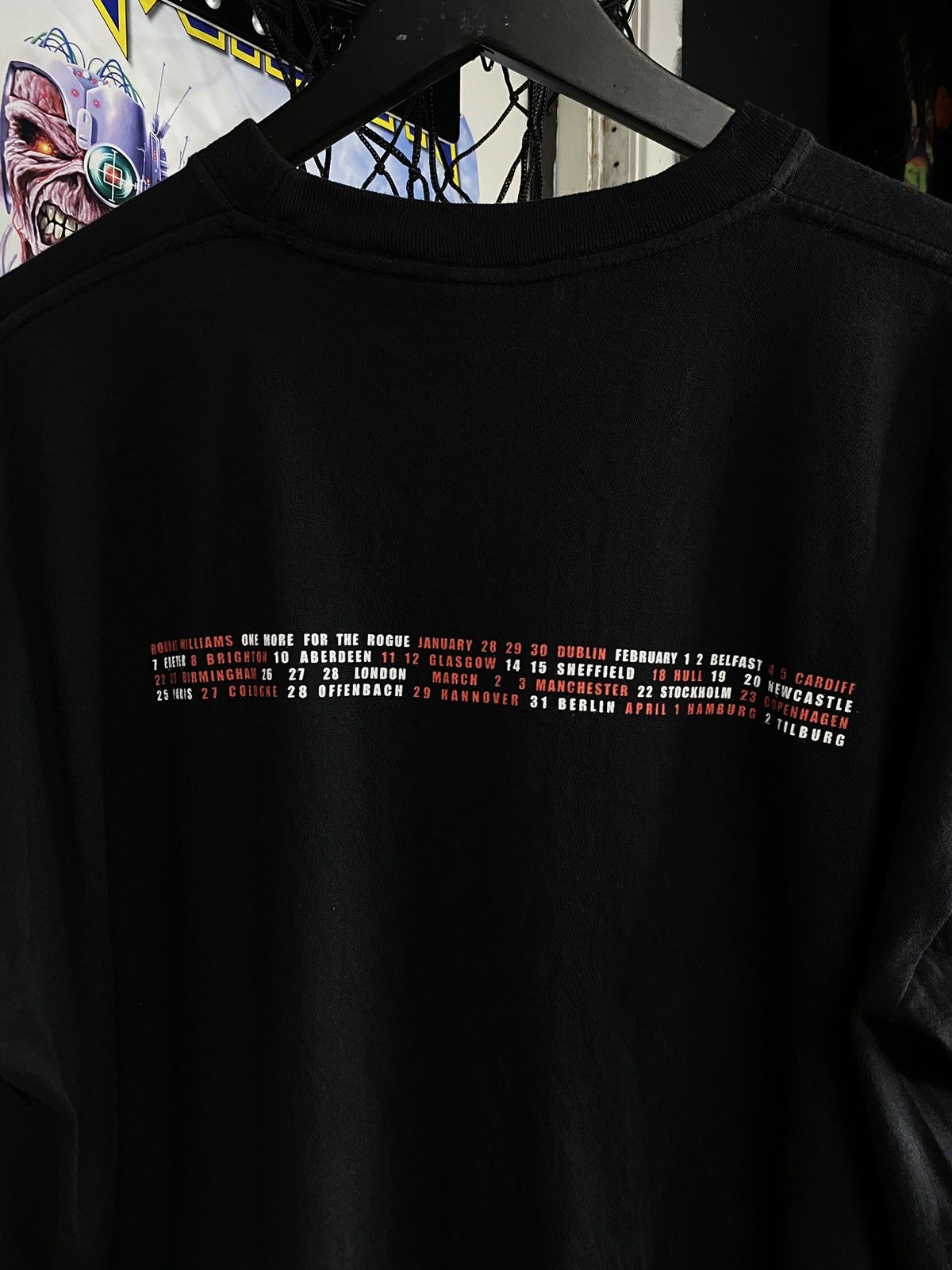 Vintage Vintage 90’s Robbie Williams Tour T-Shirt Vtg Adult Medium Size US M / EU 48-50 / 2 - 5 Thumbnail