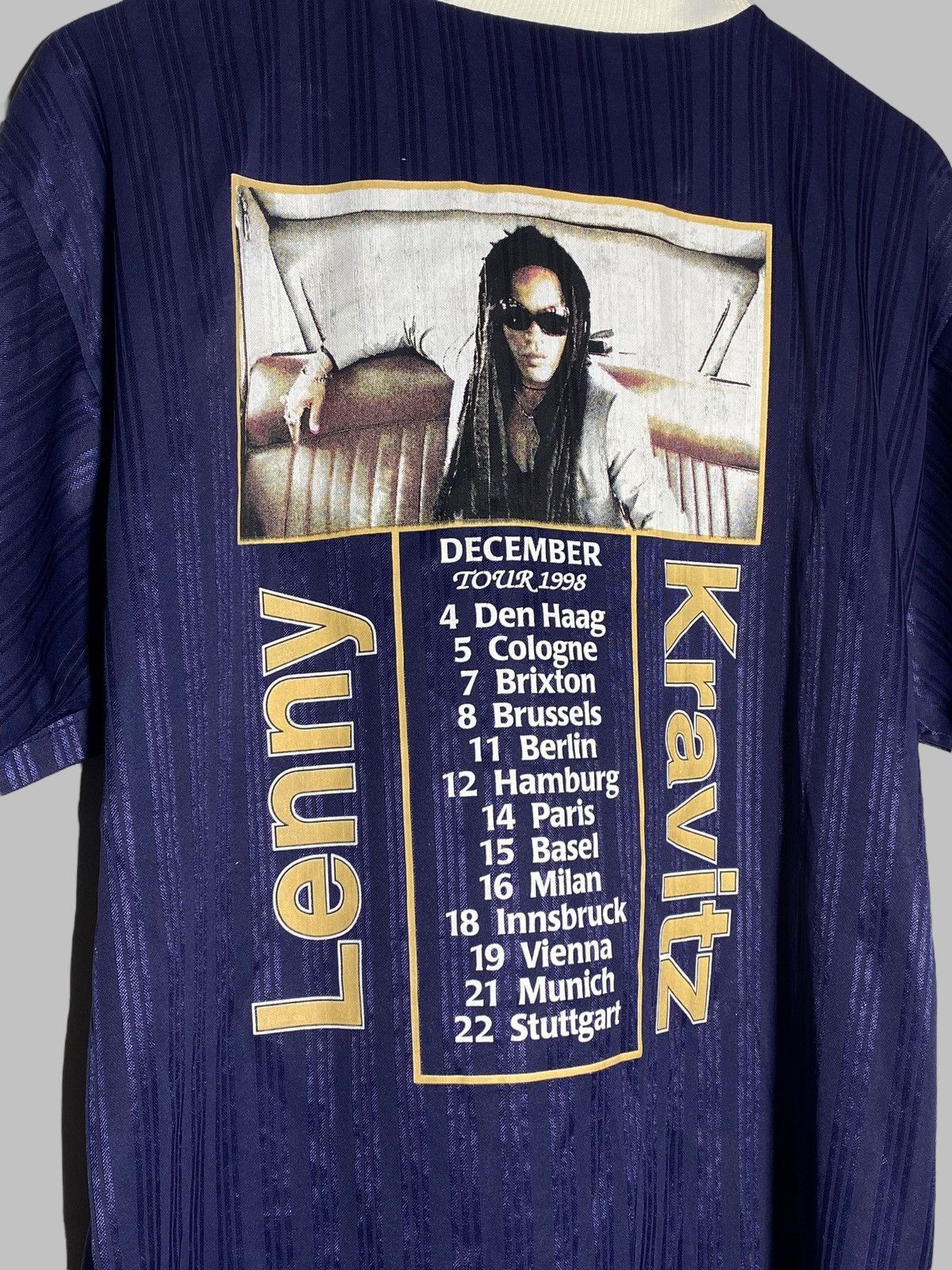 Band Tees × Vintage Vintage 1998 Lenny Kravitz 5 December Tour T-shirt Size US M / EU 48-50 / 2 - 11 Thumbnail