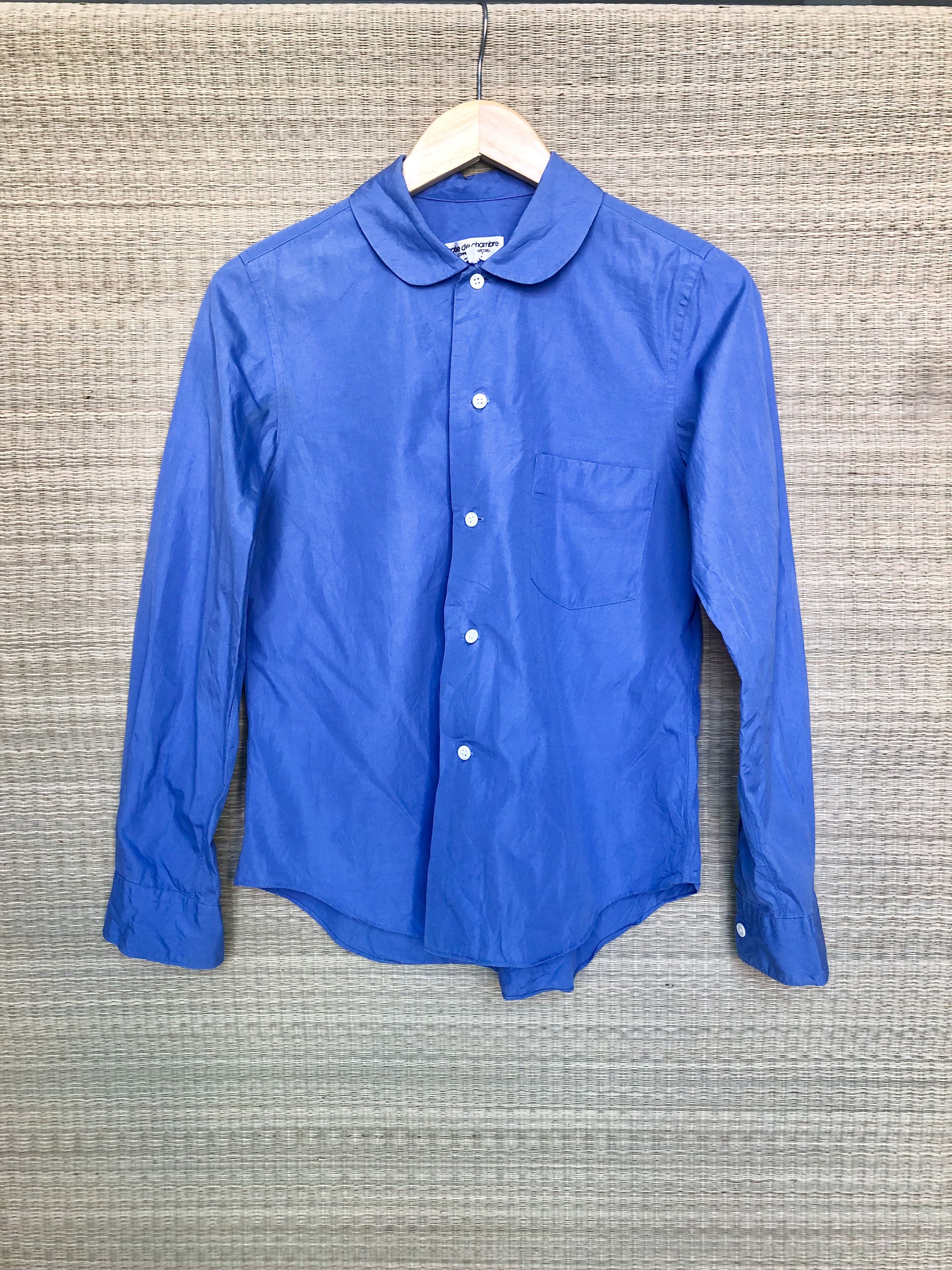 Comme des Garcons blue shirt Size S / US 4 / IT 40 - 1 Thumbnail