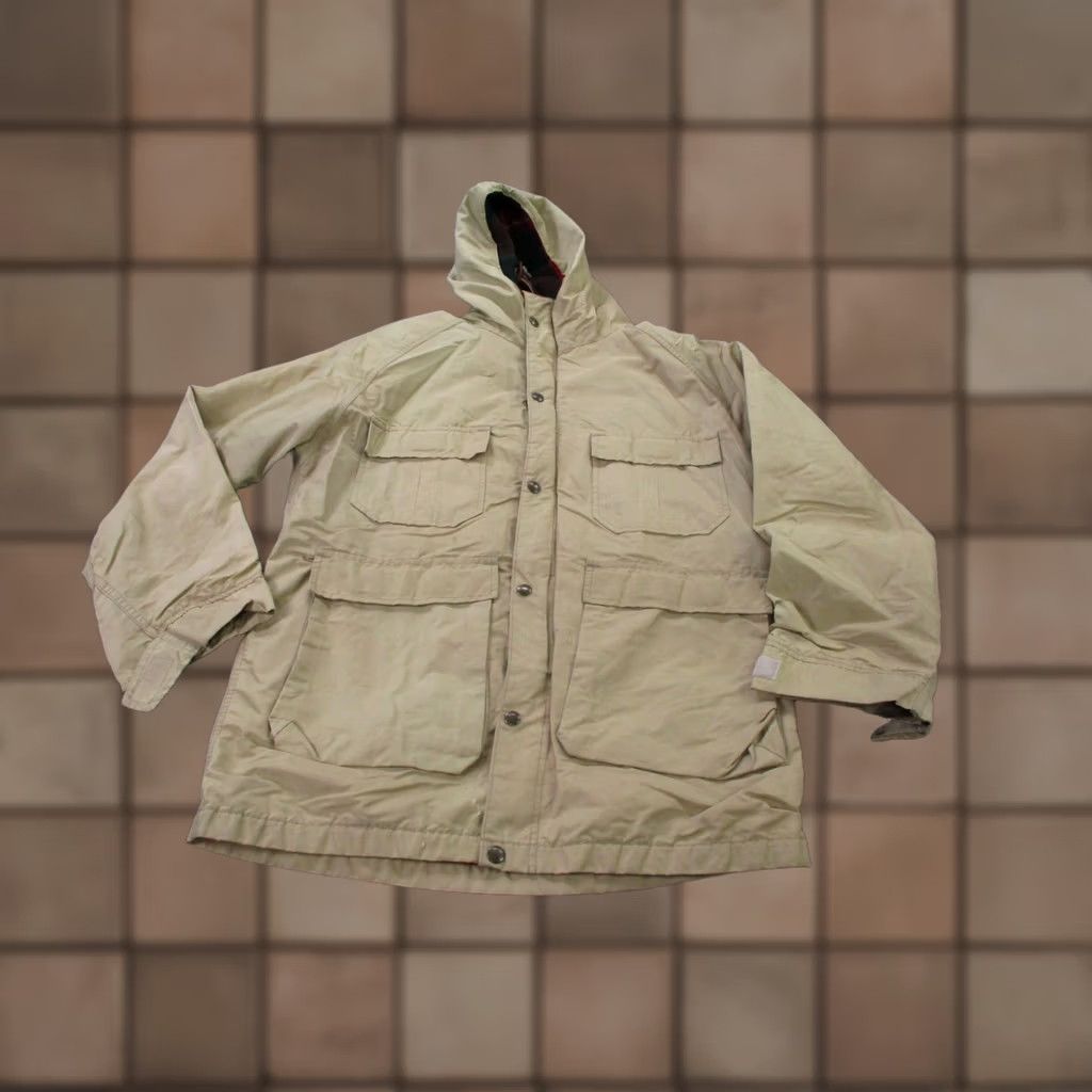 Vintage Vintage Woolrich Jacket Mens L Beige Wool Lined Outdoor Hiking Camping 90s Size US L / EU 52-54 / 3 - 1 Thumbnail