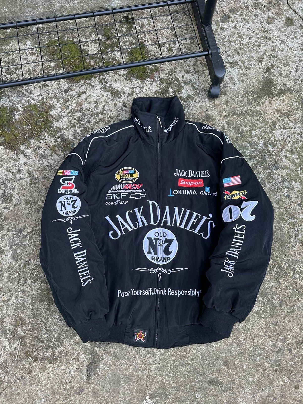 Jack Daniels × Racing × Vintage Crazy Vintage 90s Jack Daniels Racing ...