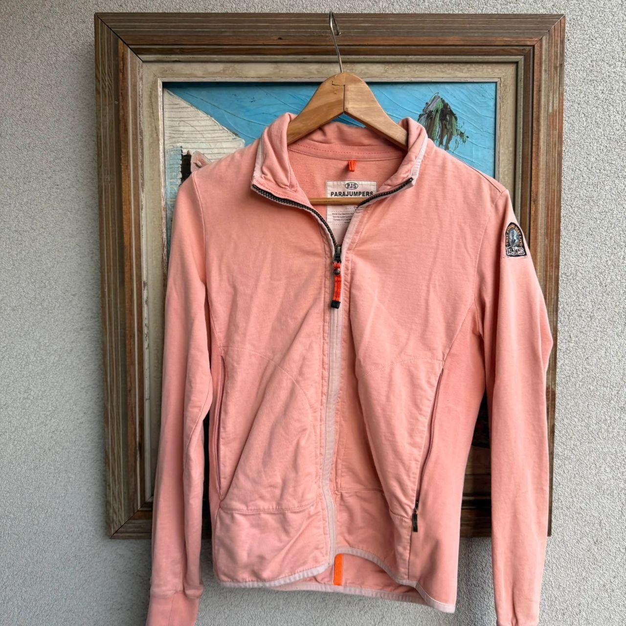 Parajumpers Parajumpers Zip Up Sweatshirt Peach Size M / US 6-8 / IT 42-44 - 2 Thumbnail