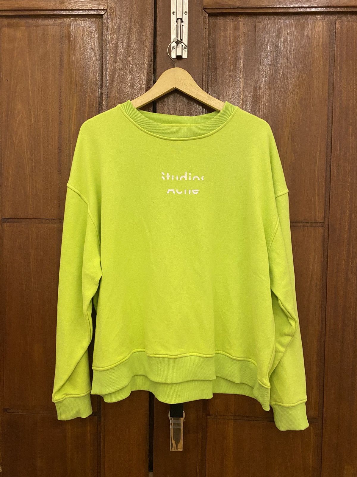 Acne Studios Acnestudios sweatshirt dramatic moh Size US M / EU 48-50 / 2 - 1 Thumbnail