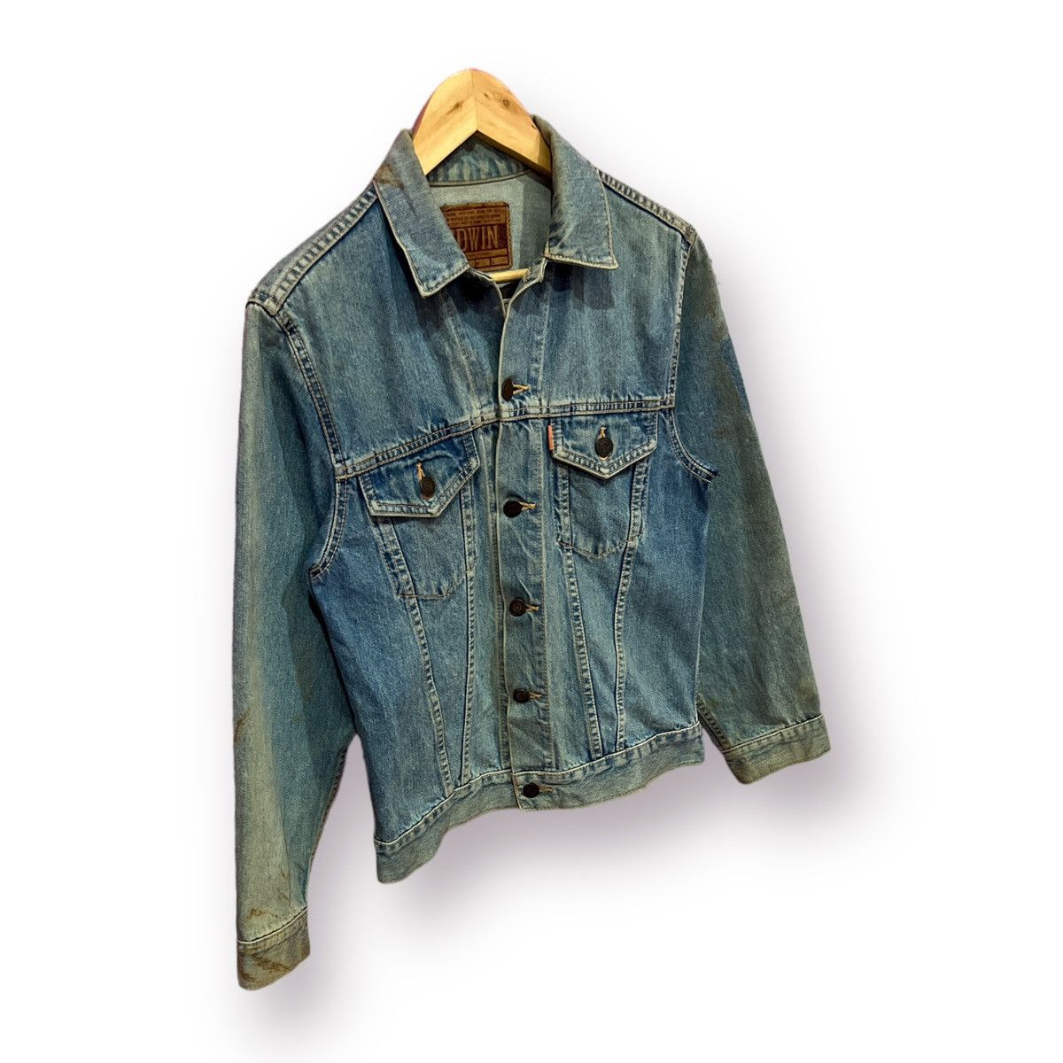Edwin 🔥Edwin Stone Wash trucker denim jacket Size US S / EU 44-46 / 1 - 4 Thumbnail